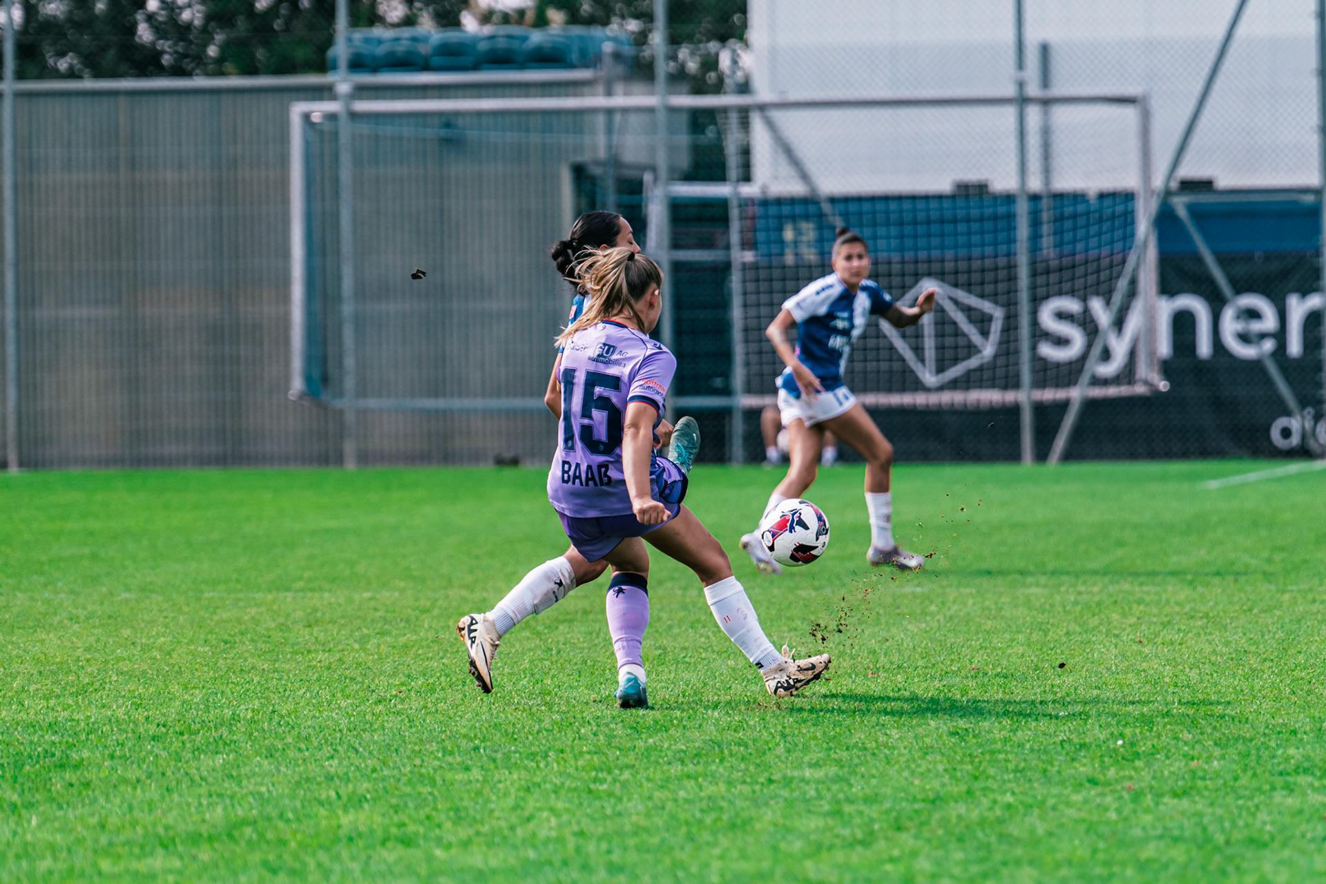 Match de l’AXA Women’s Super League opposant GC Frauenfussball et FC Basel 1893 au GC/Campus, Niederhasli (Platz 1). (Christian António/LibsVisuals.com)