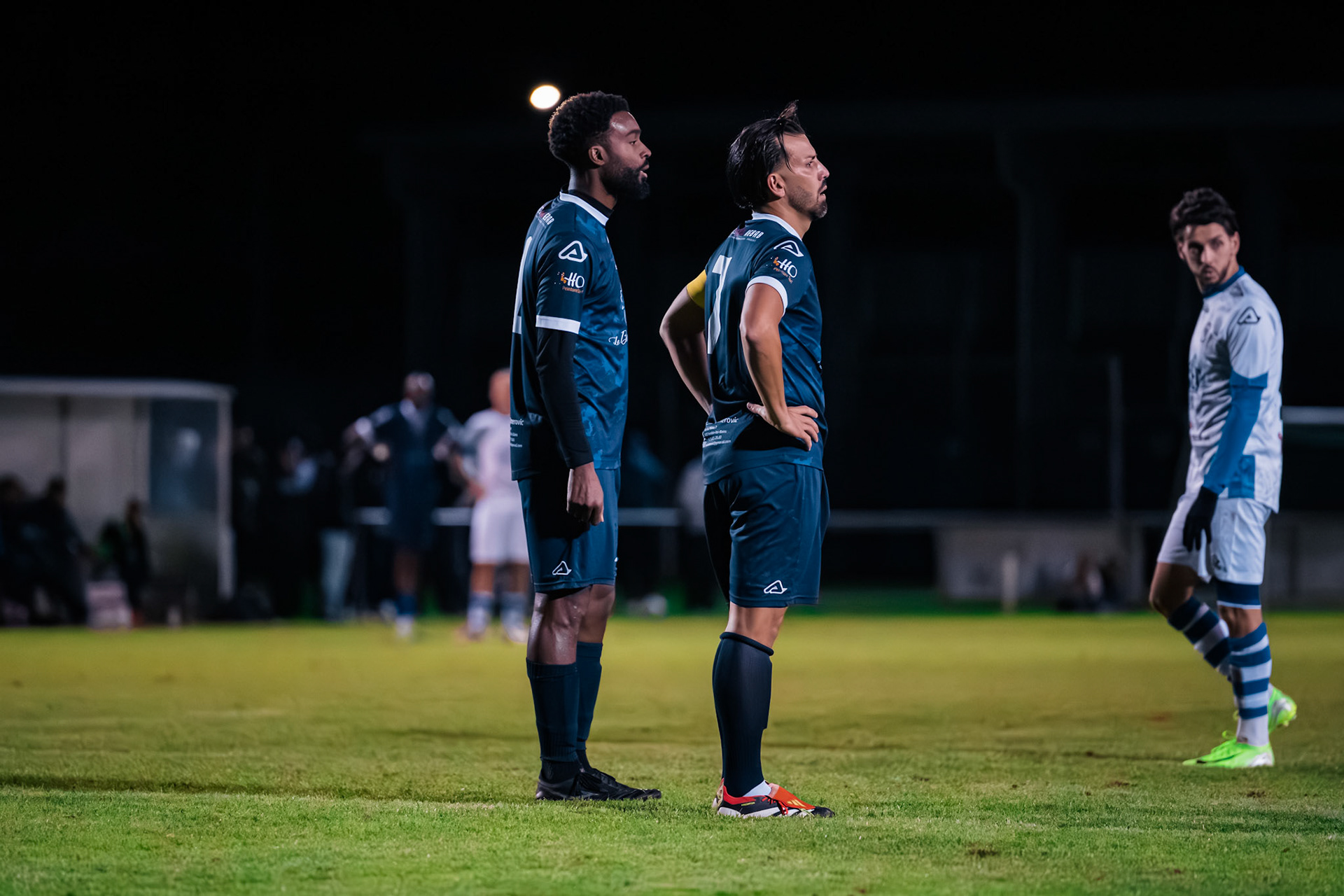 Match de championnat 3e ligue (Groupe 3) opposant le FC Azzurri Yverdon I au FC Bosna Yverdon I, au Stade Municipal, Yverdon. (Christian António/LibsVisuals.com)