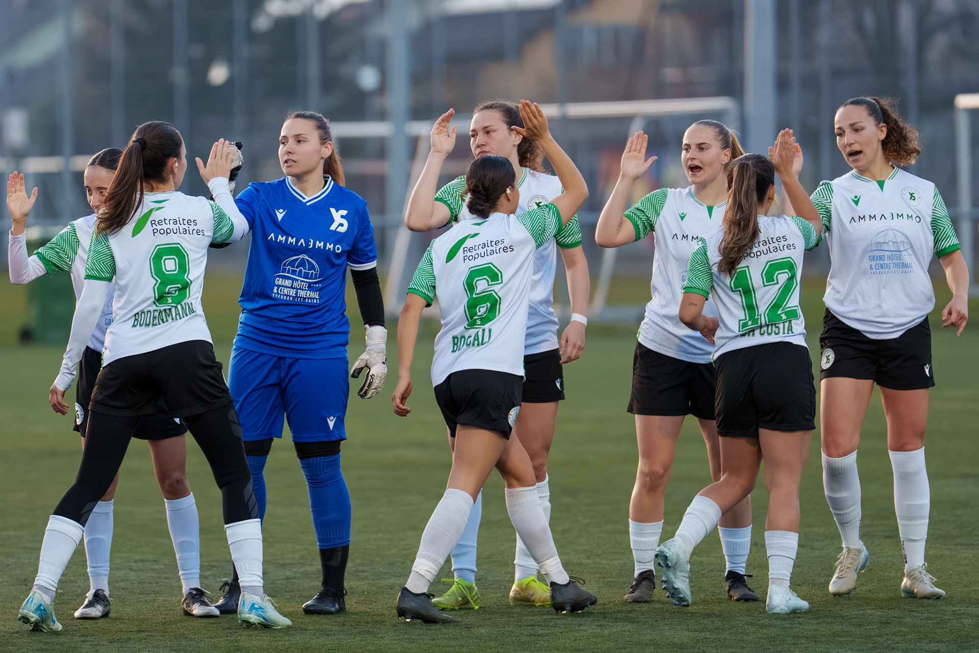FC Solothurn Frauen et Yverdon Sport FC au Stadion FC Solothurn. (Christian António/LibsVisuals.com)