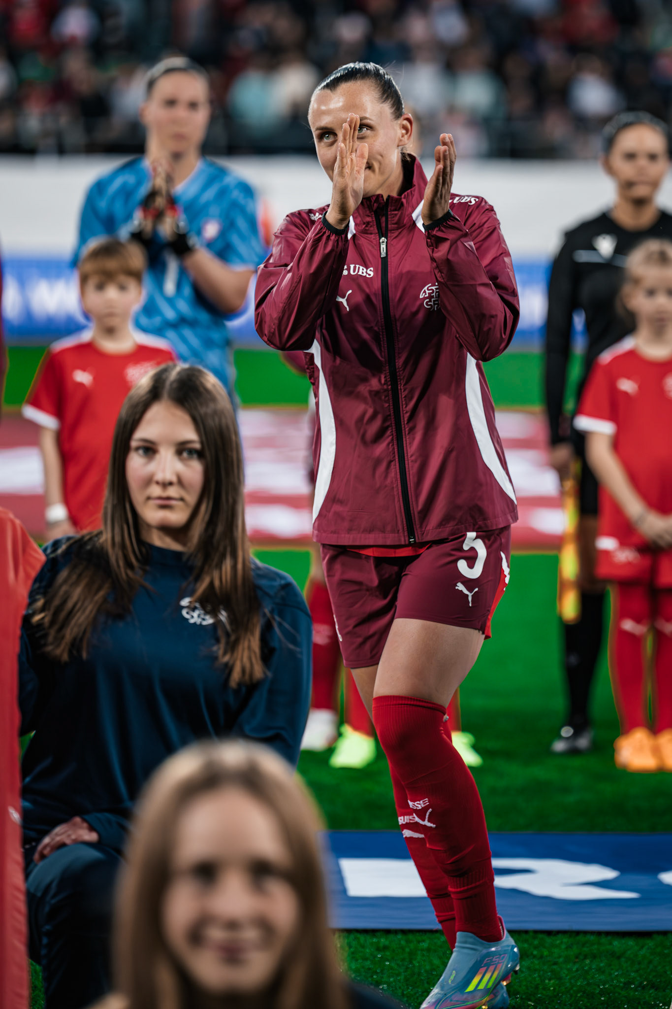 UEFA Women’s Nations League Suisse - France au Kybunpark. (Christian António/LibsVisuals.com)