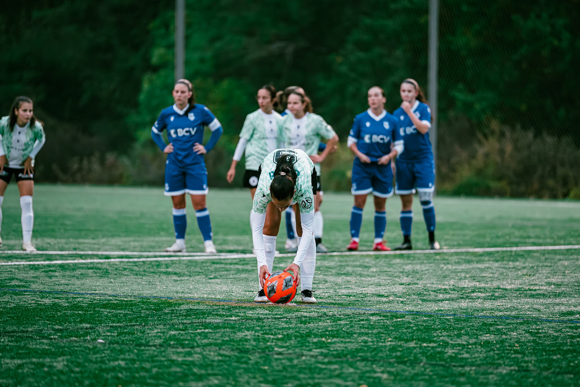 Match AXA Women’s Cup (1/16 de finale) opposant FC Lausanne-Sport et Yverdon Sport FC au Centre sportif de la Tuilière. (Christian António/LibsVisuals.com)
