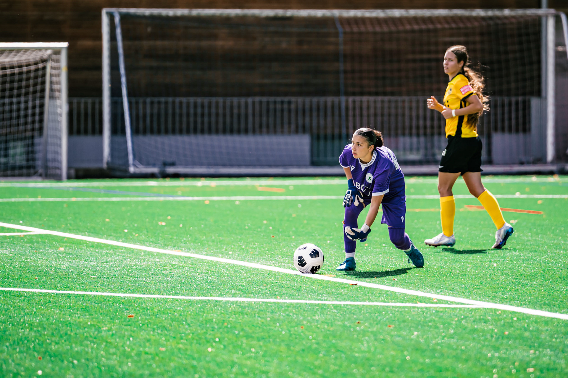 Match championnat opposant BSC YB Frauen U-20 - Yverdon Sport U-20 au Sportplatz Wyler. (Christian António/LibsVisuals.com)
