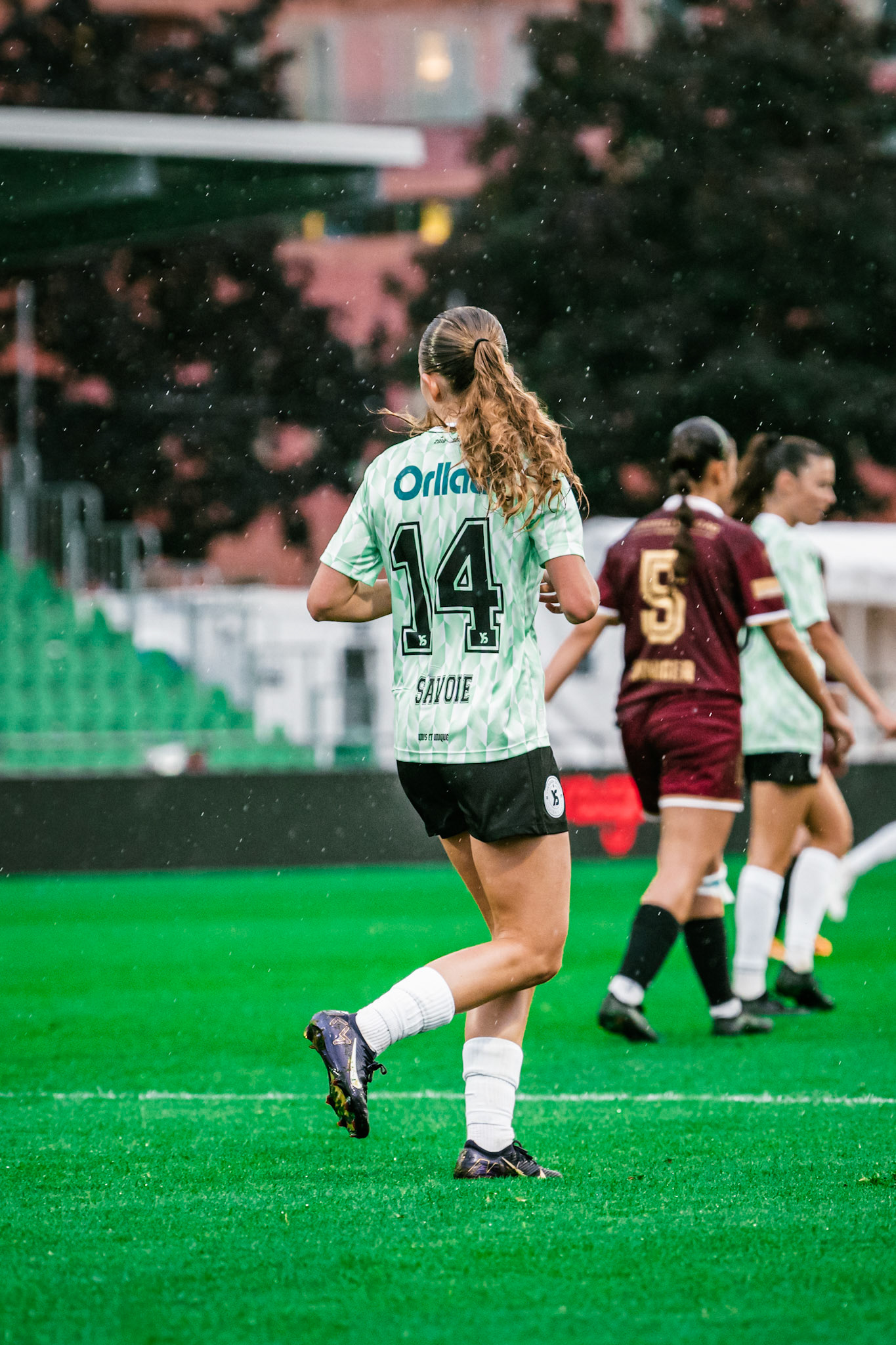 Match championnat LNB féminine opposant Yverdon Sport FC et FC Solothurn Frauen au Stade Municipal. (Christian António/LibsVisuals.com)