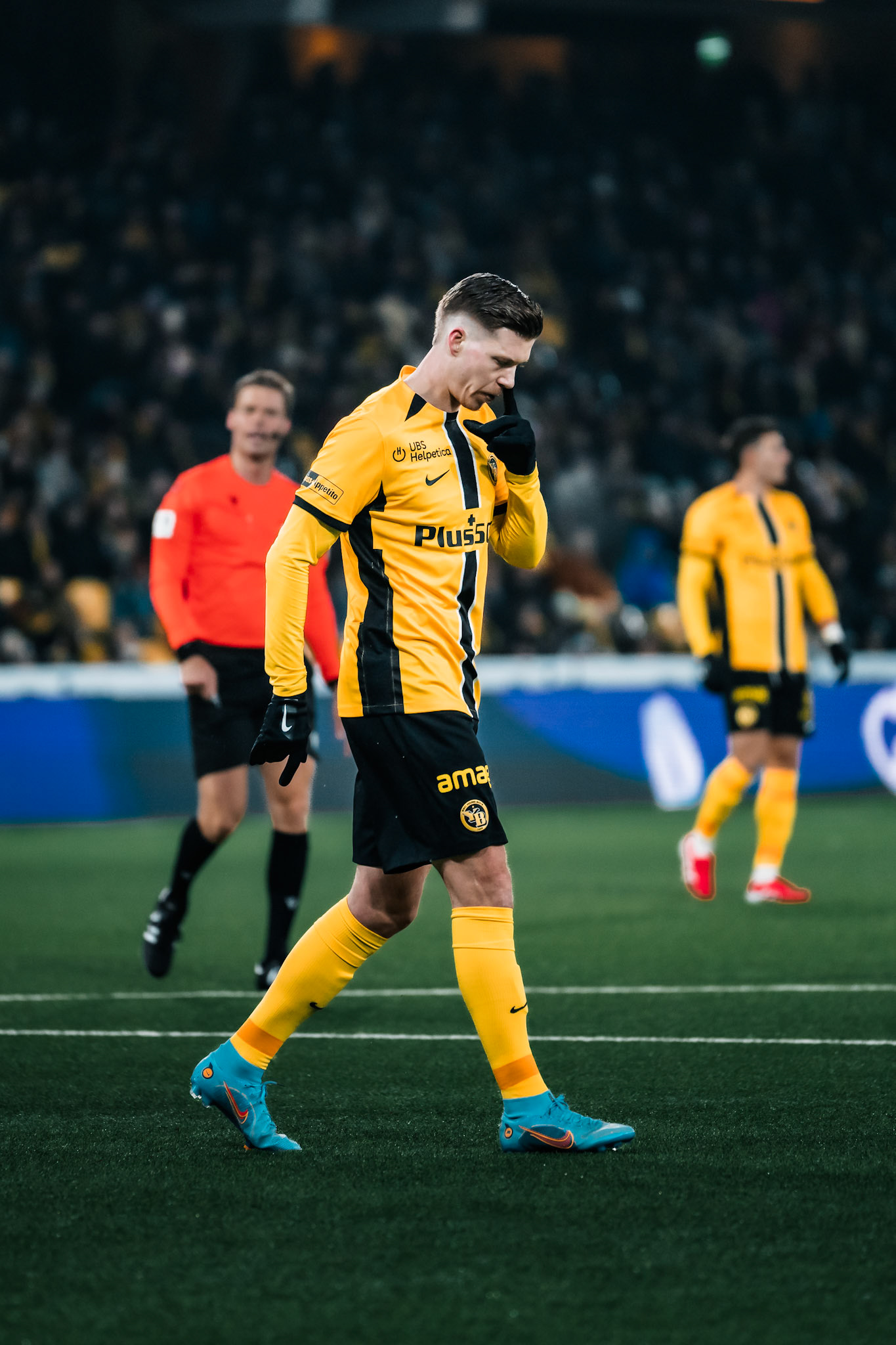 Cedric Itten, Attaquant du BSC Young Boys lors du match entre BSC Young Boys et FC Winterthur au Stadion Wankdorf. (Christian António/LibsVisuals.com)