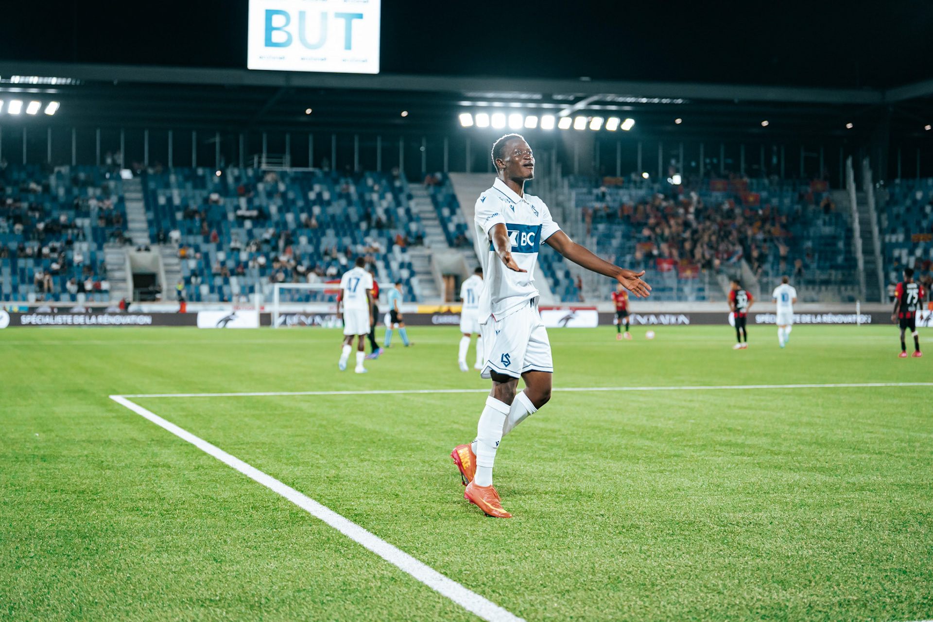 Lausanne-Sport - Vardar Skopje au Stade de la Tuilière. (Christian António/LibsVisuals.com)