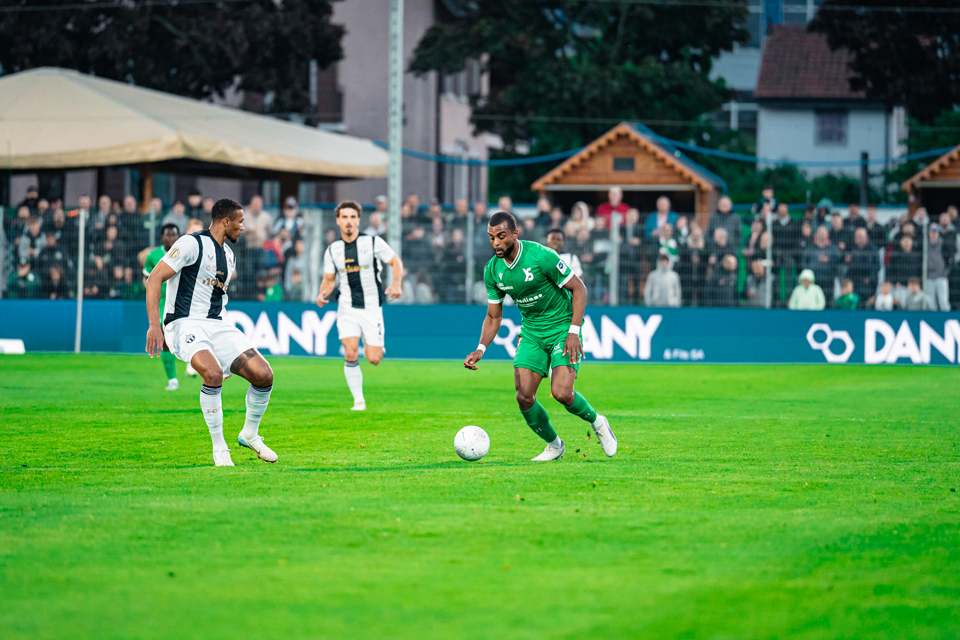 Yverdon Sport FC et FC Zürich au Stade Municipal. (Christian António/LibsVisuals.com)