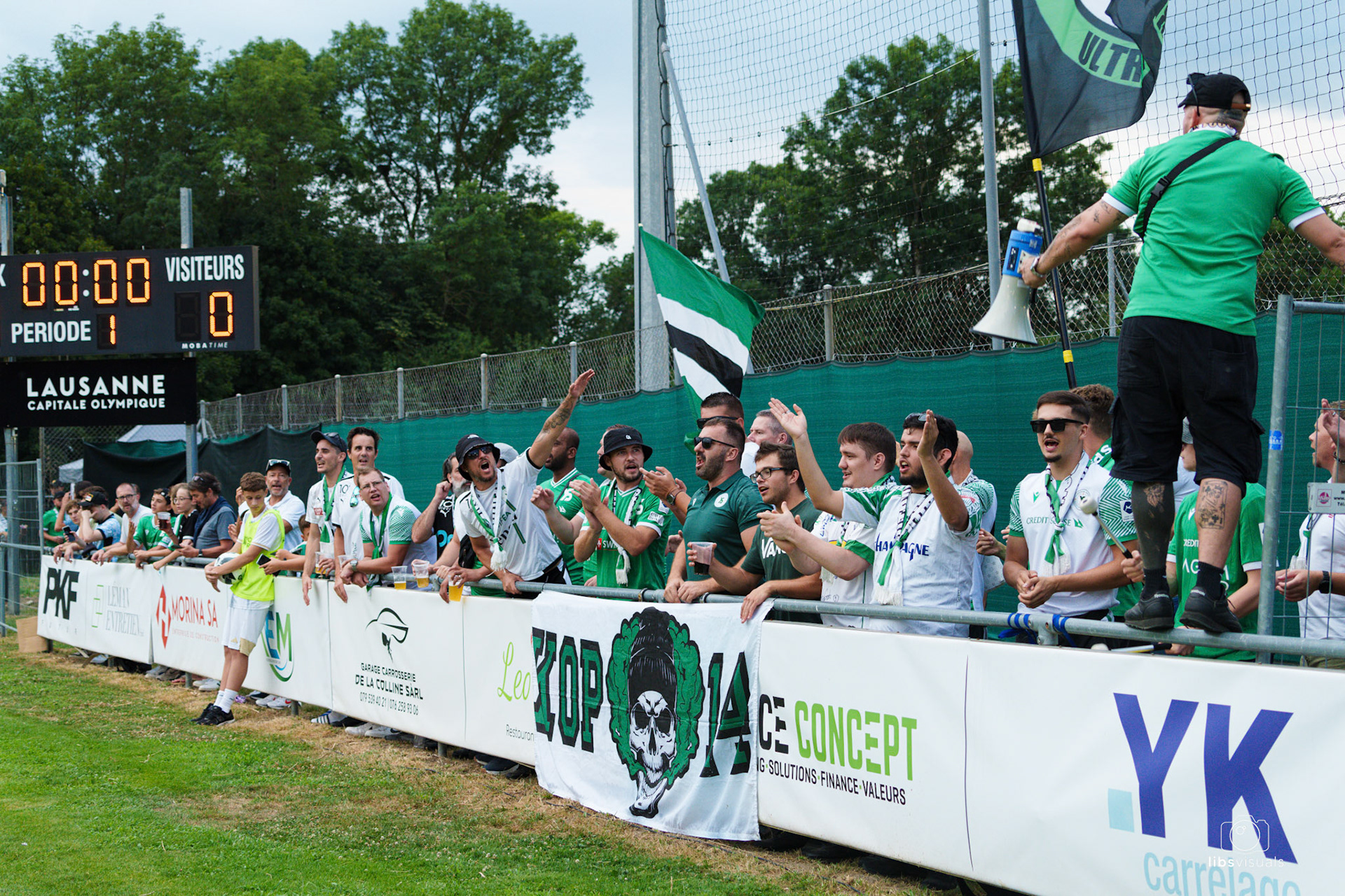 1/32e de finale Coupe Suisse FC Dardania Lausanne I - FC Yverdon-Sport