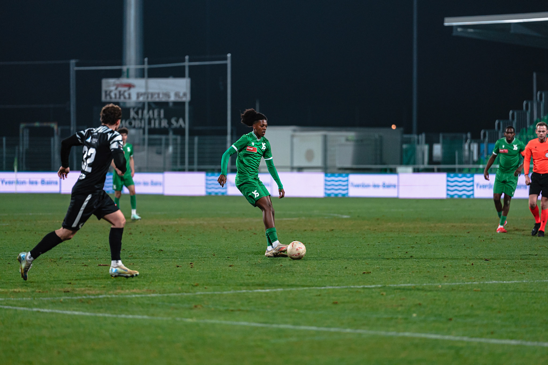 Yverdon Sport FC et Portalban-Gletterens au Stade Municipal (Christian António/LibsVisuals.com)