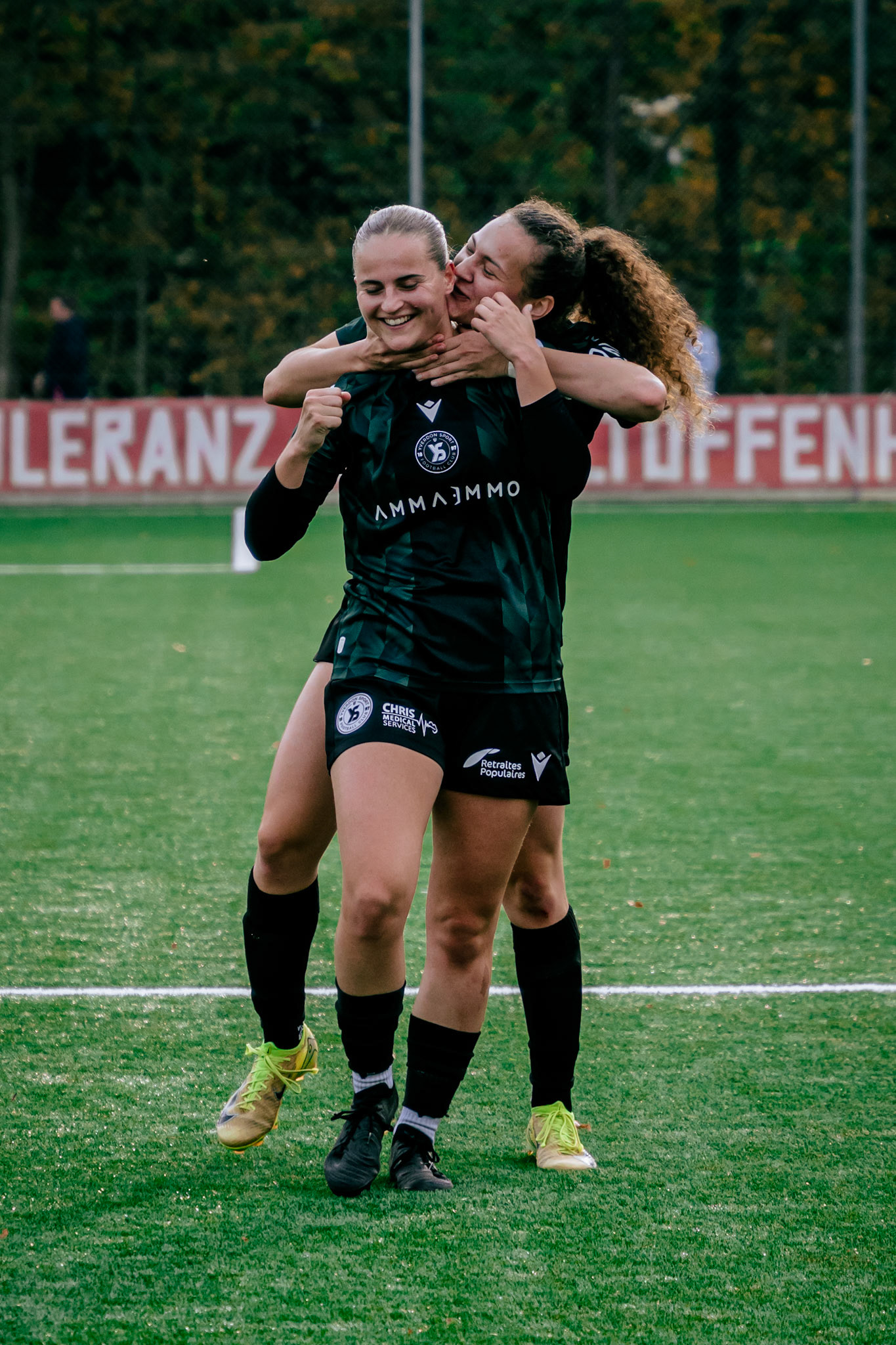 Match de championnat LNB Féminine opposant le FC Winterthur et Yverdon Sport FC au Schützenwiese, Winterthur. (Christian António/LibsVisuals.com)