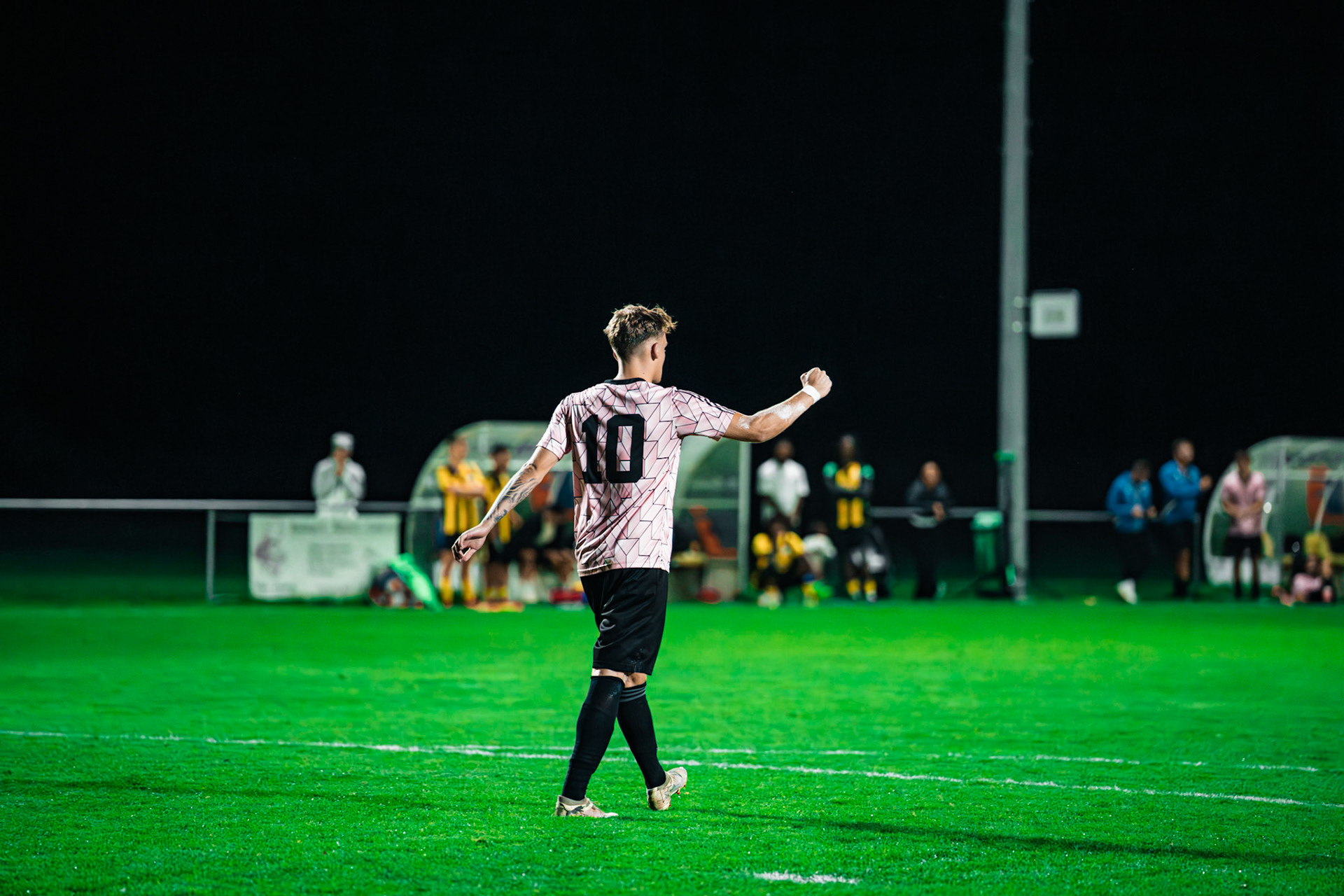 Match BCV Cup opposant FC Corcelles-Payerne I – FC Poliez-Pittet IA à la Place de sports Freybonnaz. (Christian António/LibsVisuals.com)