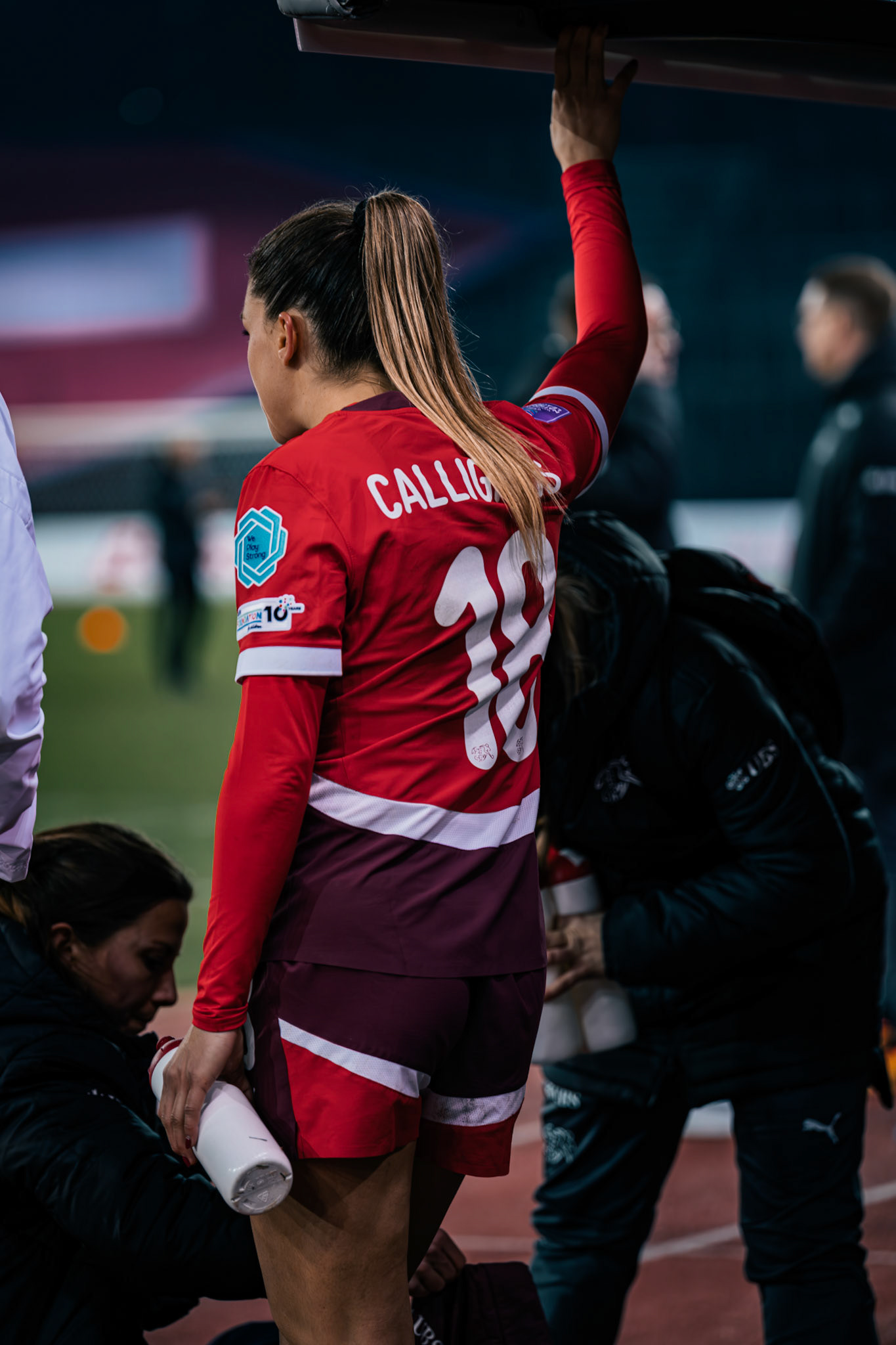 UEFA Women's Nations League Suisse - Islande au Stadion Letzigrund. (Christian António/LibsVisuals.com)