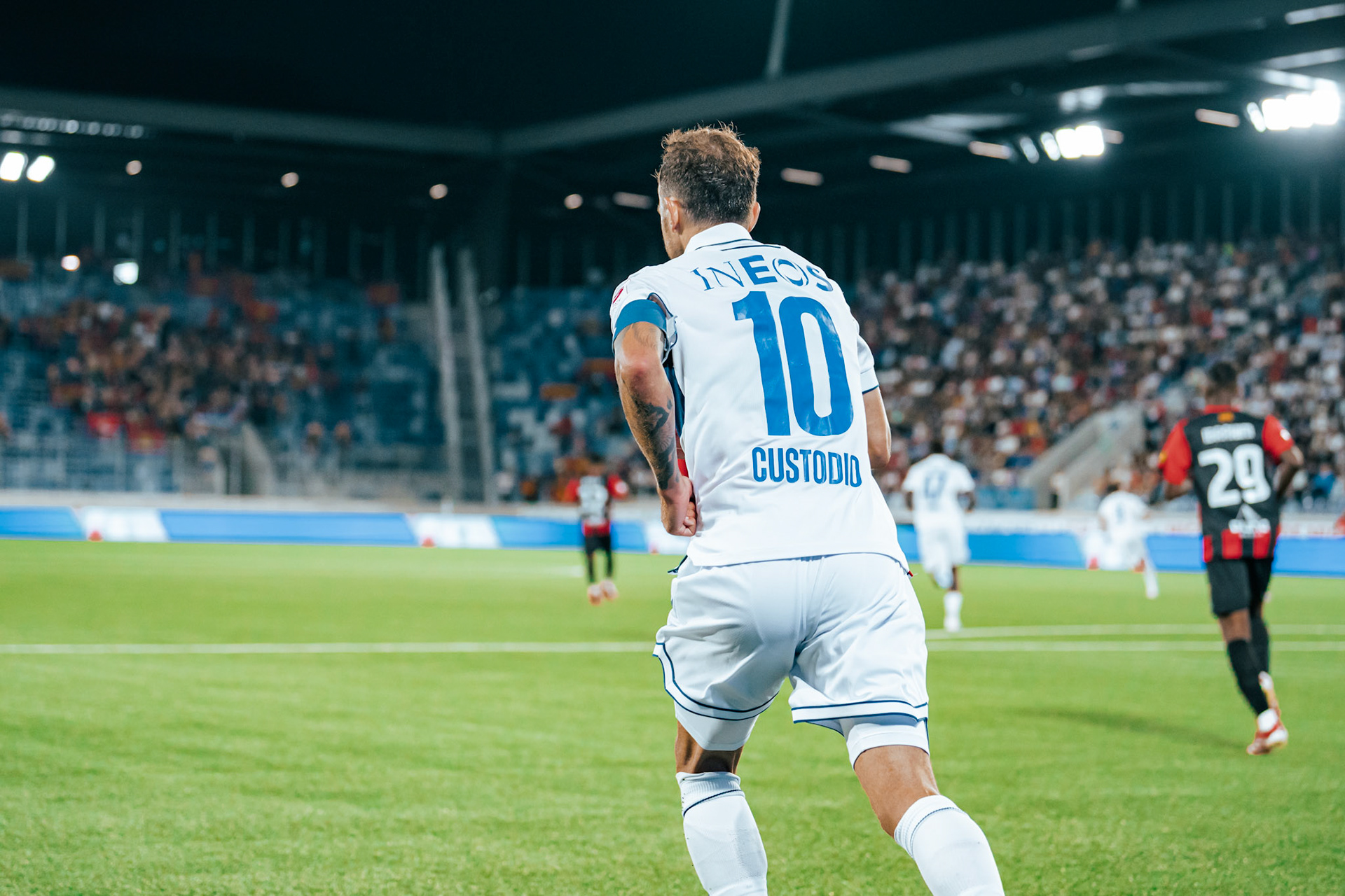 Lausanne-Sport - Vardar Skopje au Stade de la Tuilière. (Christian António/LibsVisuals.com)