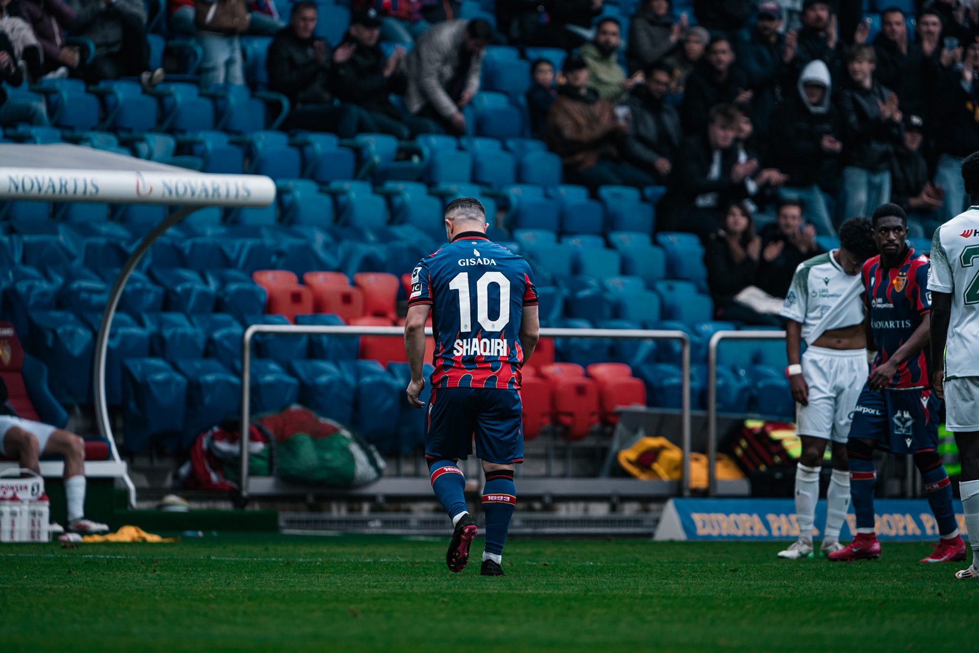 FC Basel 1893 et Yverdon Sport FC au St. Jakob-Park. (Christian António/LibsVisuals.com)
