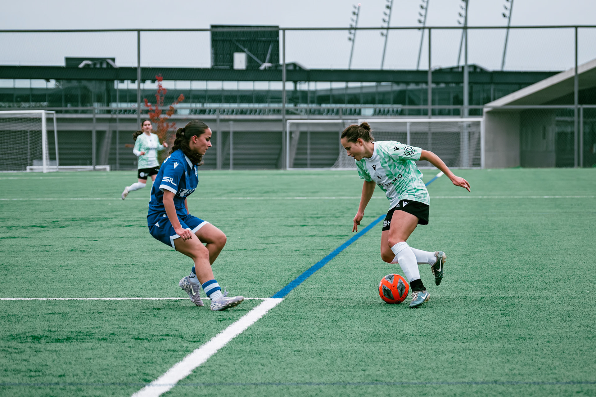 Match AXA Women’s Cup (1/16 de finale) opposant FC Lausanne-Sport et Yverdon Sport FC au Centre sportif de la Tuilière. (Christian António/LibsVisuals.com)