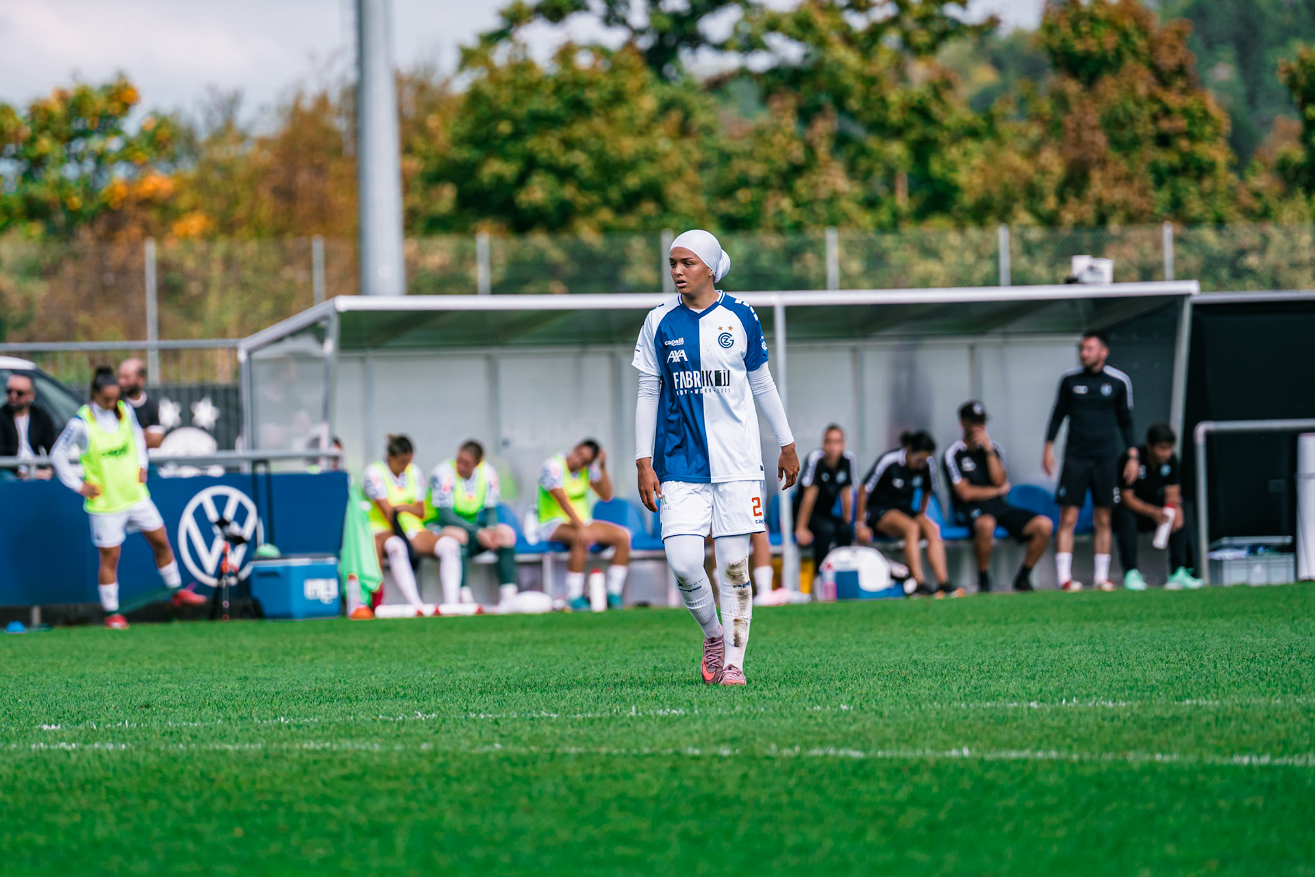 Match de l’AXA Women’s Super League opposant GC Frauenfussball et FC Basel 1893 au GC/Campus, Niederhasli (Platz 1). (Christian António/LibsVisuals.com)
