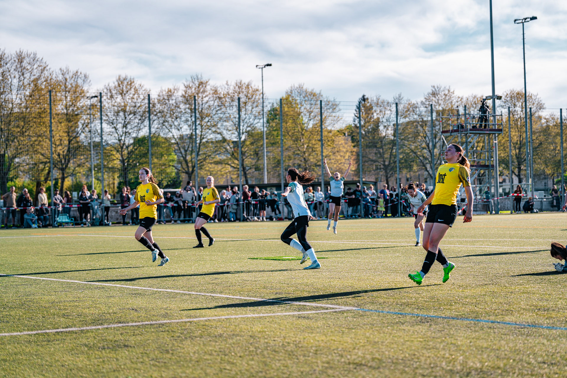 FC Schlieren et Yverdon Sport FC au Zelgli. (Christian António/LibsVisuals.com)