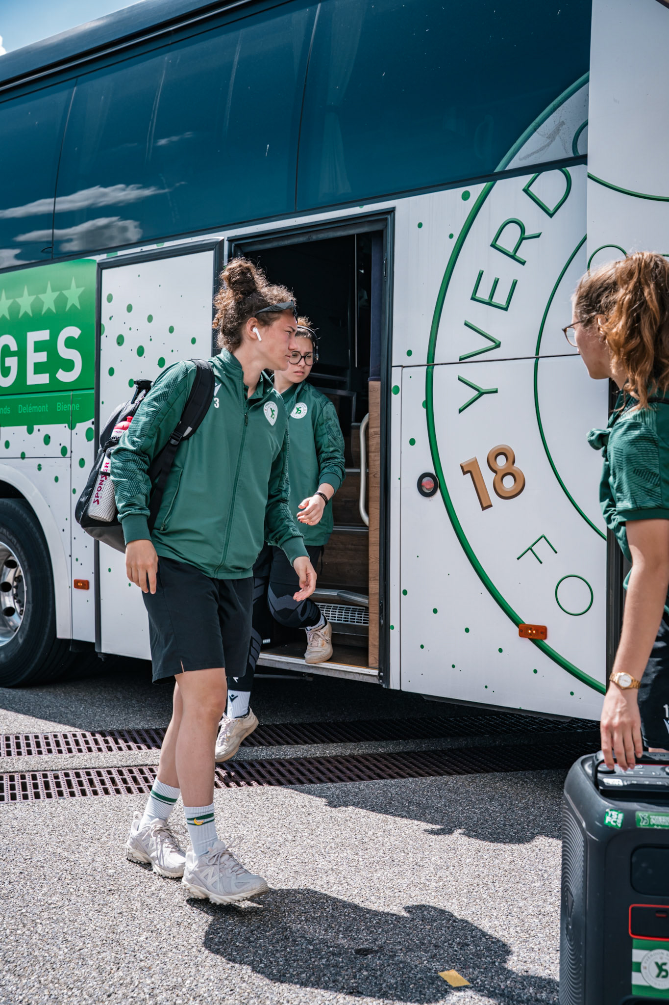 Frauenteam Thun Berner-Oberland et Yverdon Sport FC à la Stockhorn Arena. (Christian António/LibsVisuals.com)