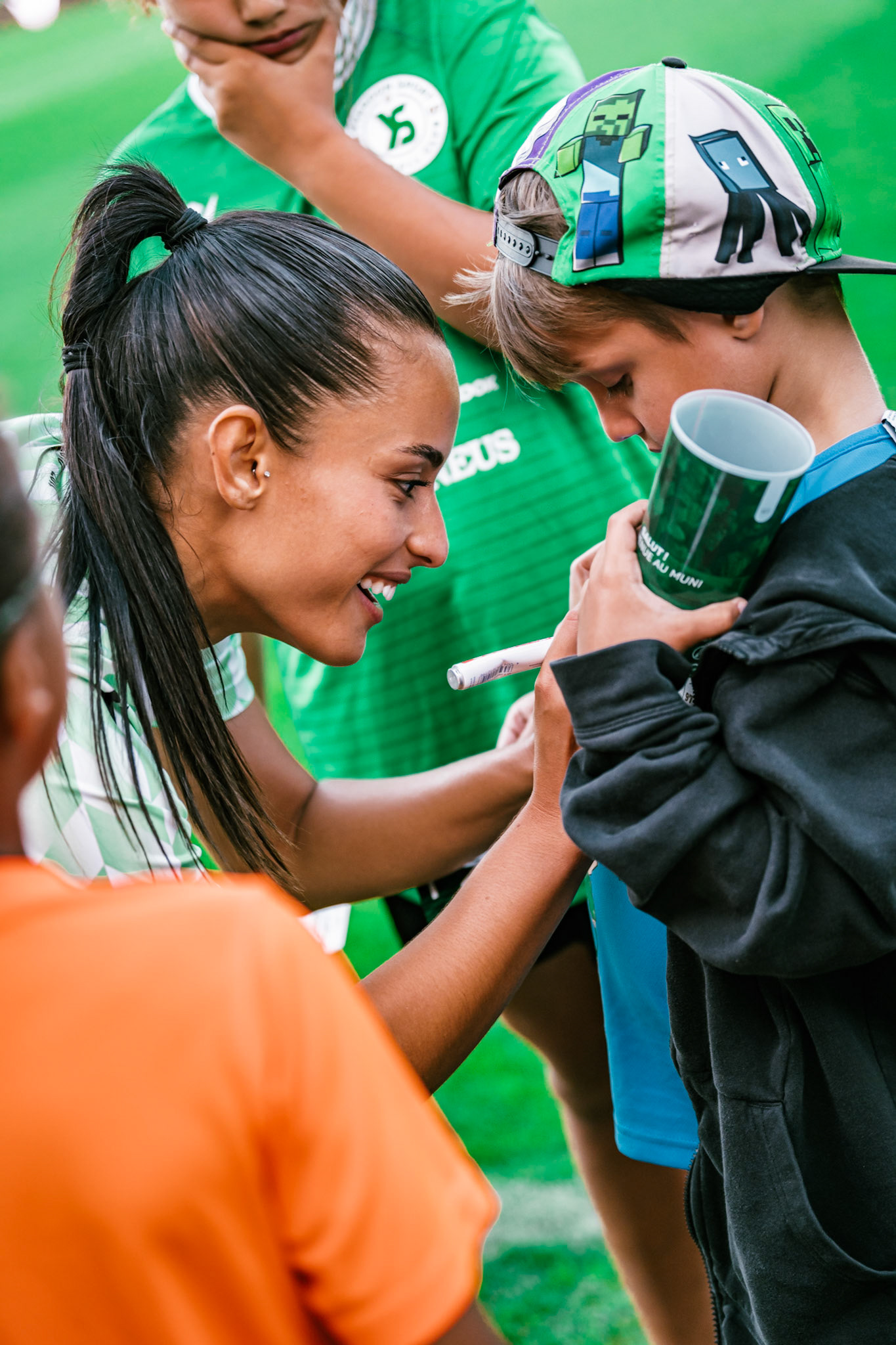 Match championnat LNB féminine opposant Yverdon Sport FC et FC Schlieren au Stade Municipal. (Christian António/LibsVisuals.com)