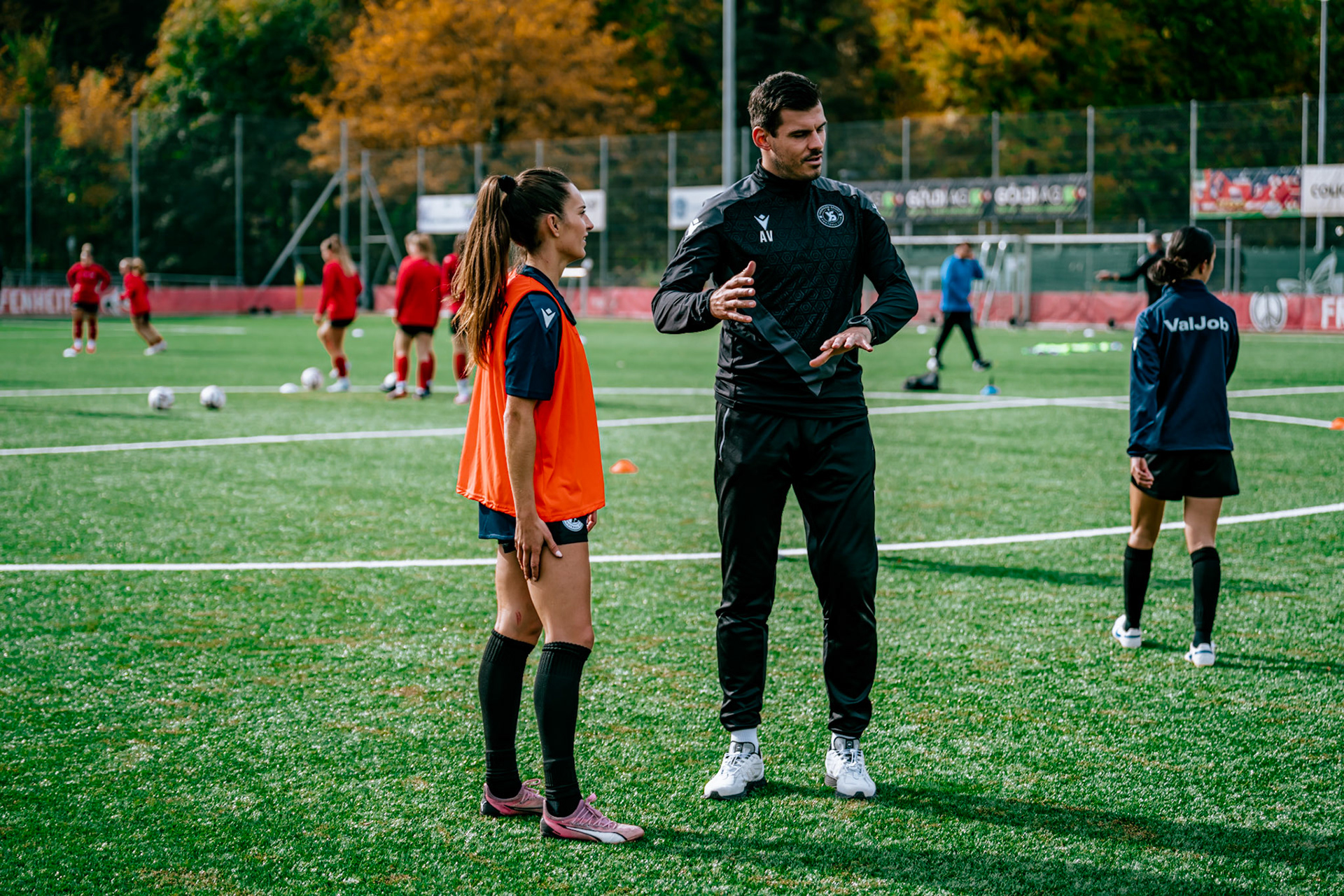 Match de championnat LNB Féminine opposant le FC Winterthur et Yverdon Sport FC au Schützenwiese, Winterthur. (Christian António/LibsVisuals.com)