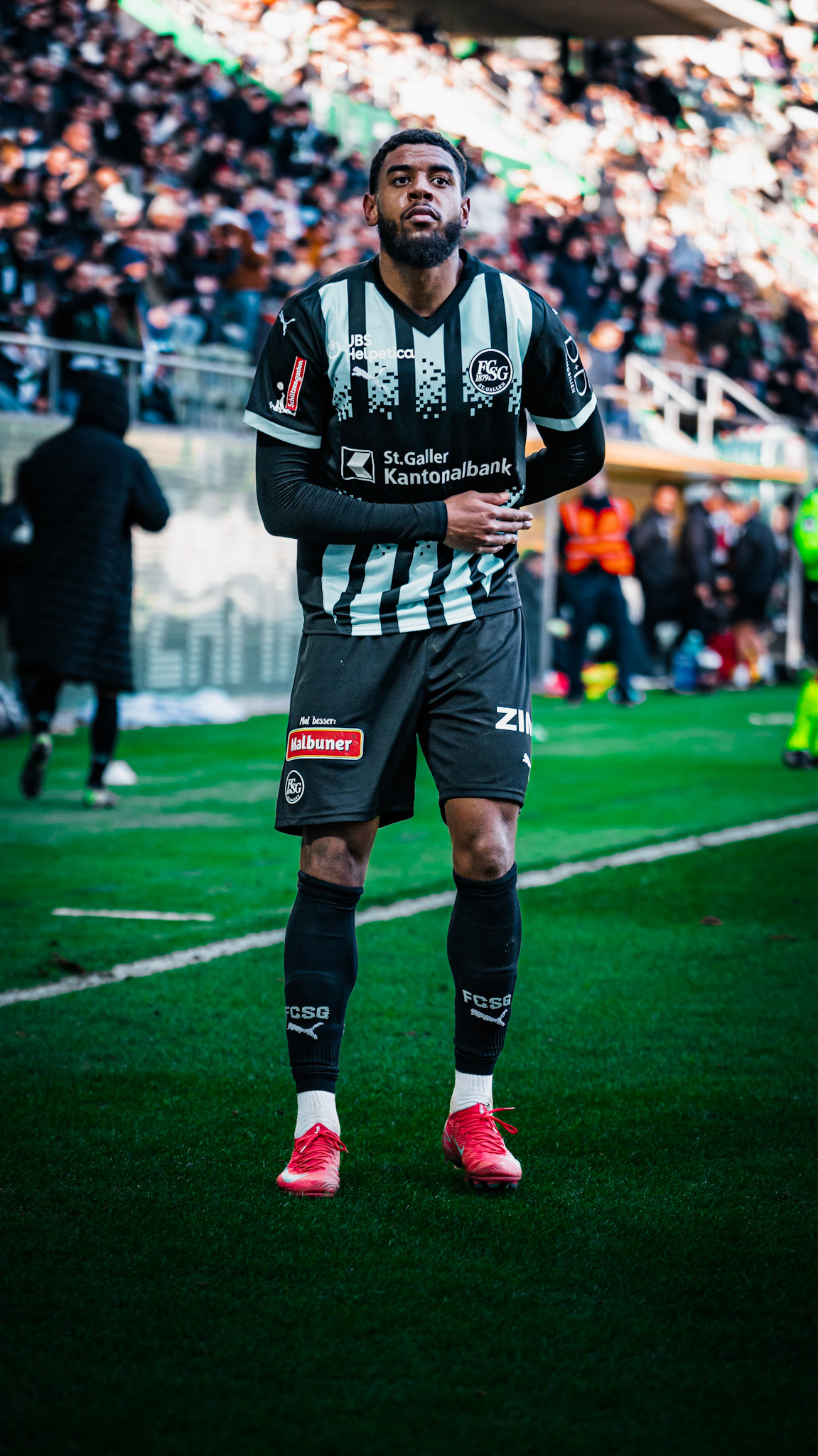 FC Saint-Gall 1879 et Lausanne-Sport FC au Kybunpark. (Christian António/LibsVisuals.com)