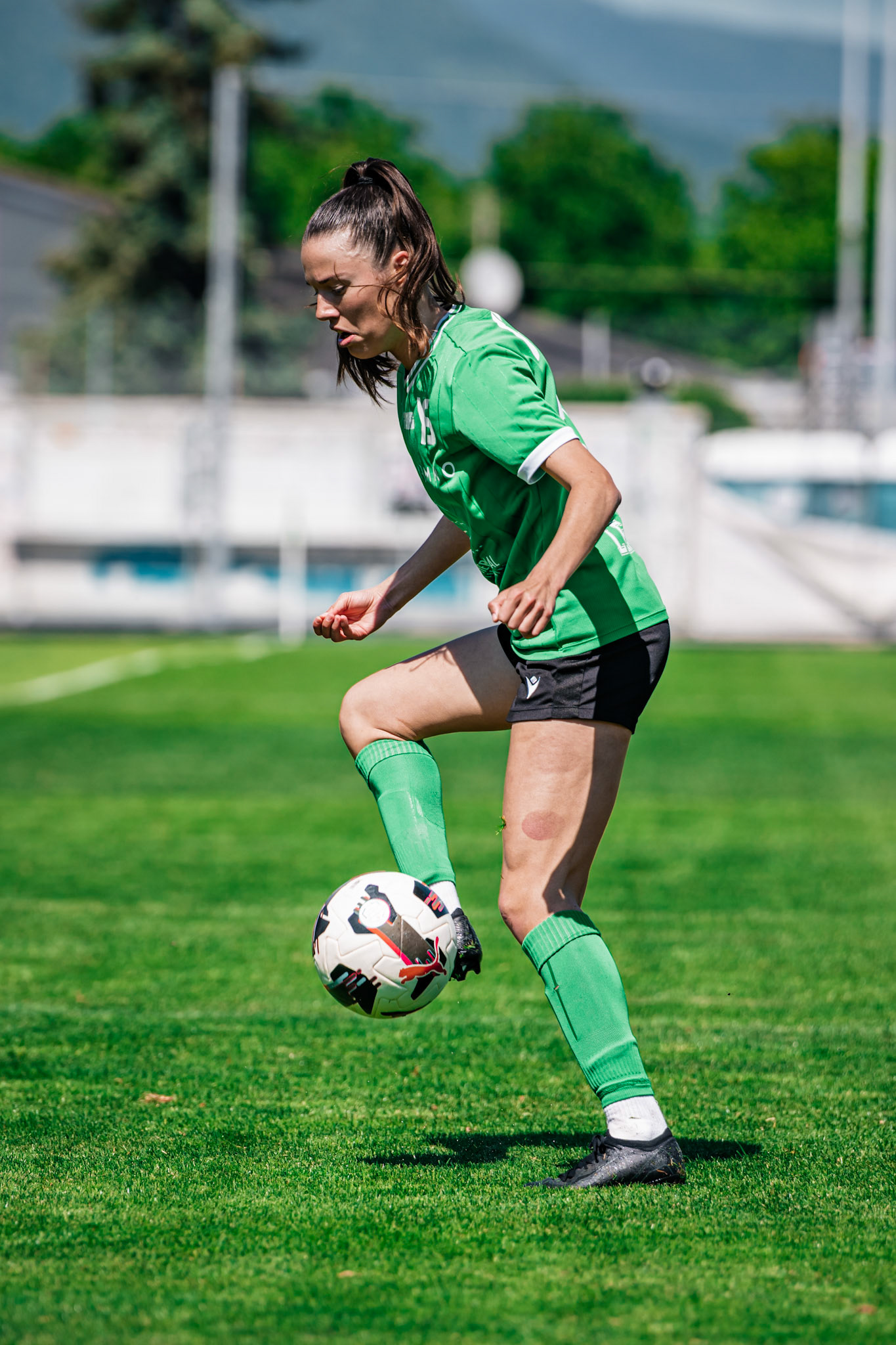 Yverdon Sport FC et FC Schlieren au Stade Municipal. (Christian António/LibsVisuals.com)