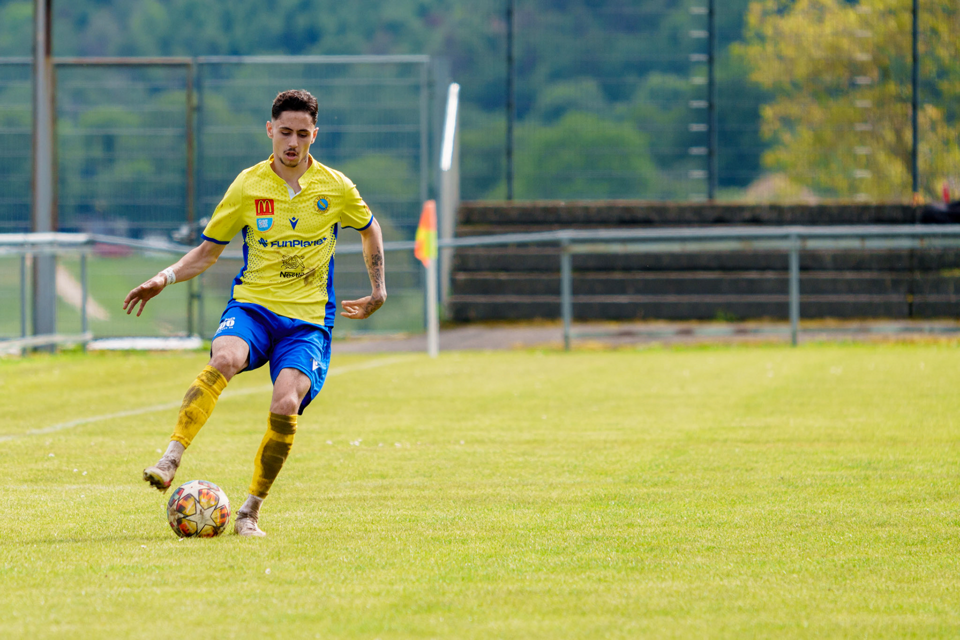 Match 2ème Ligue FC Bosna Yverdon - FC Vevey Sport II au Stade Sous-Ville à Baulmes