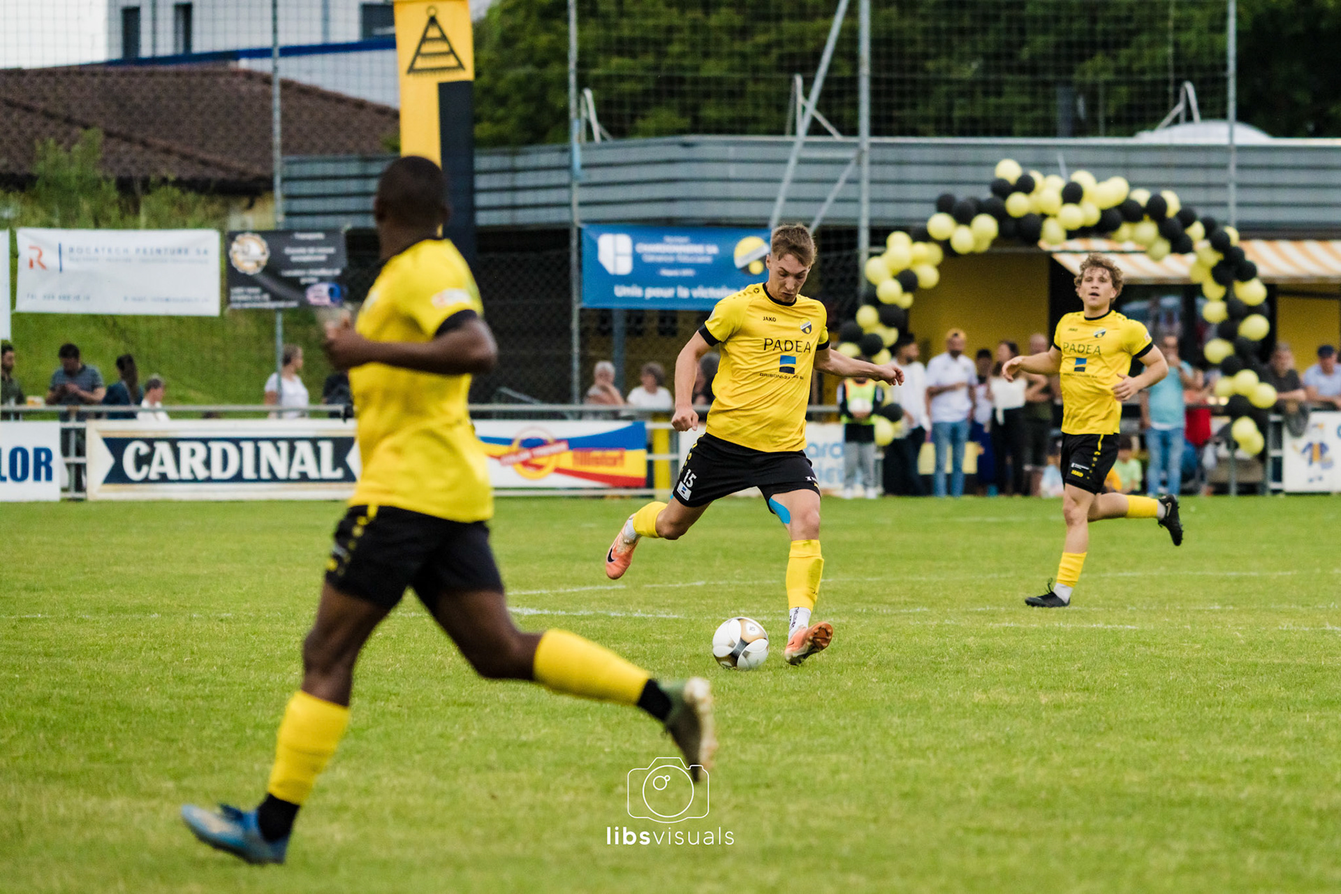 Match de barrage - promotion 3ème ligue FC Domdidier I - FC Richemond I au Stade du Pâquier  à Domdidier