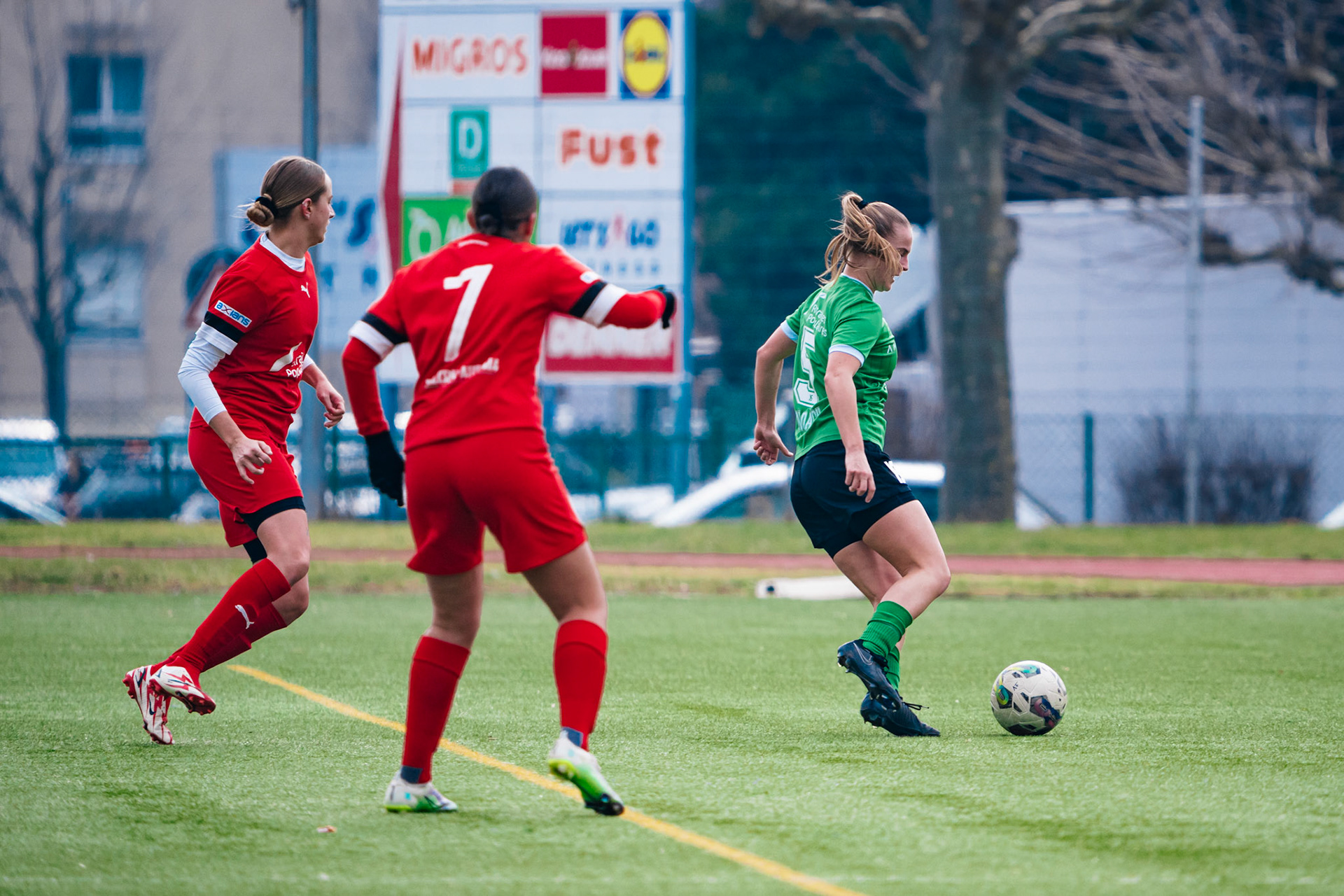 Match Amical entre FC Renens et Yverdon Sport FC au Stade sportif du Croset. (Christian António/LibsVisuals.com)