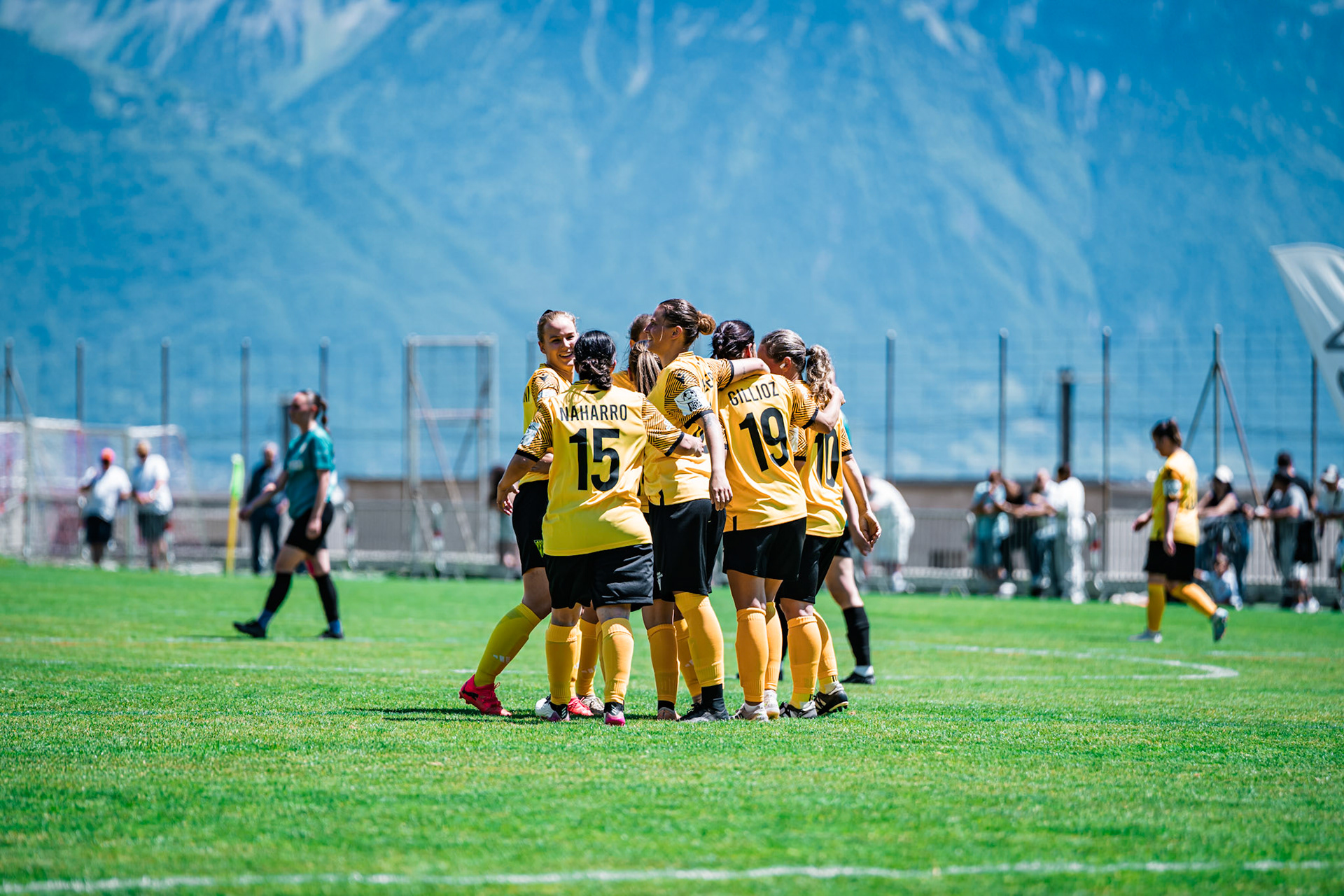 FC Aigle - FC Echallens Région I au Stade des Ruvines. (Christian António/LibsVisuals.com)