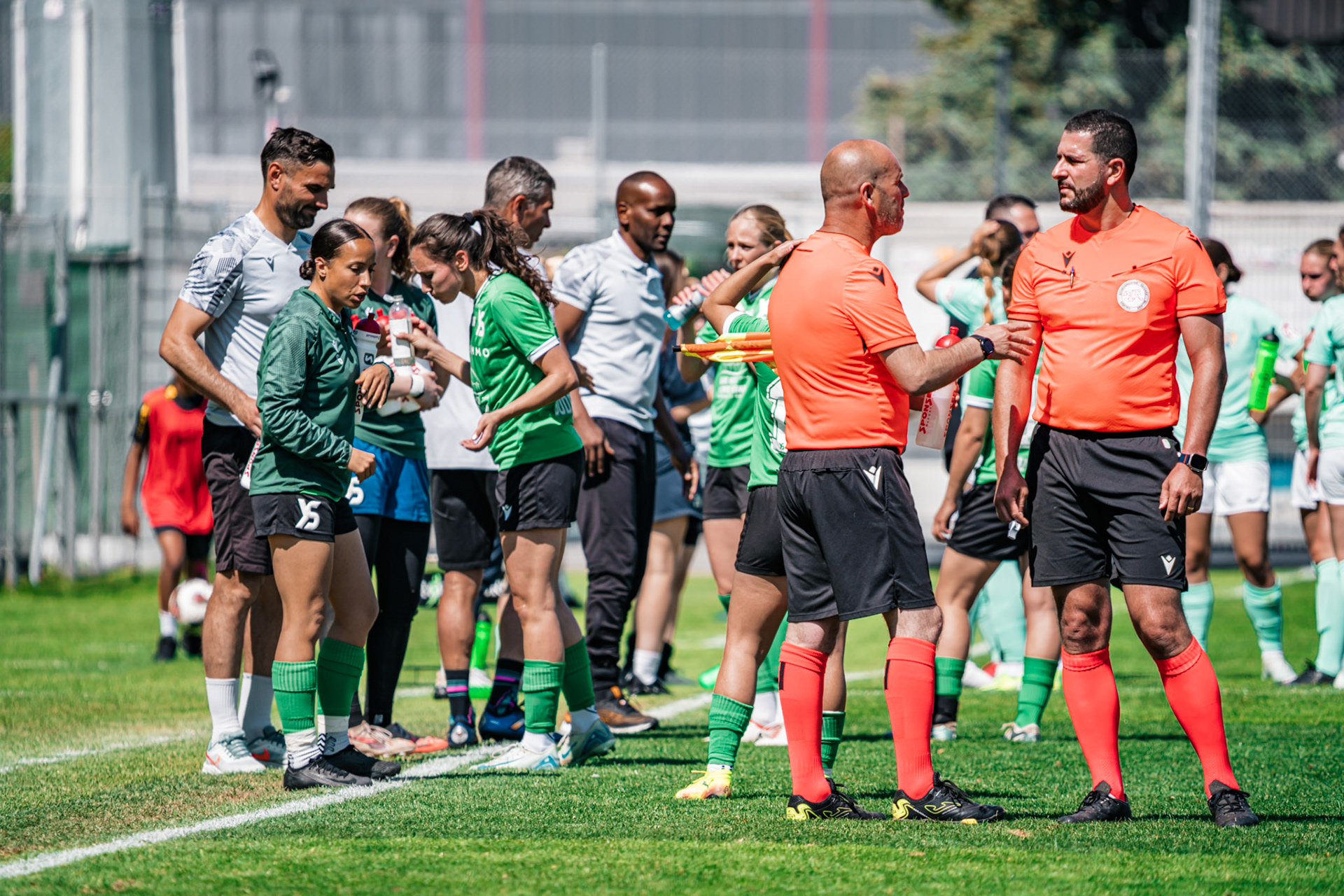 Yverdon Sport FC et FC Schlieren au Stade Municipal. (Christian António/LibsVisuals.com)