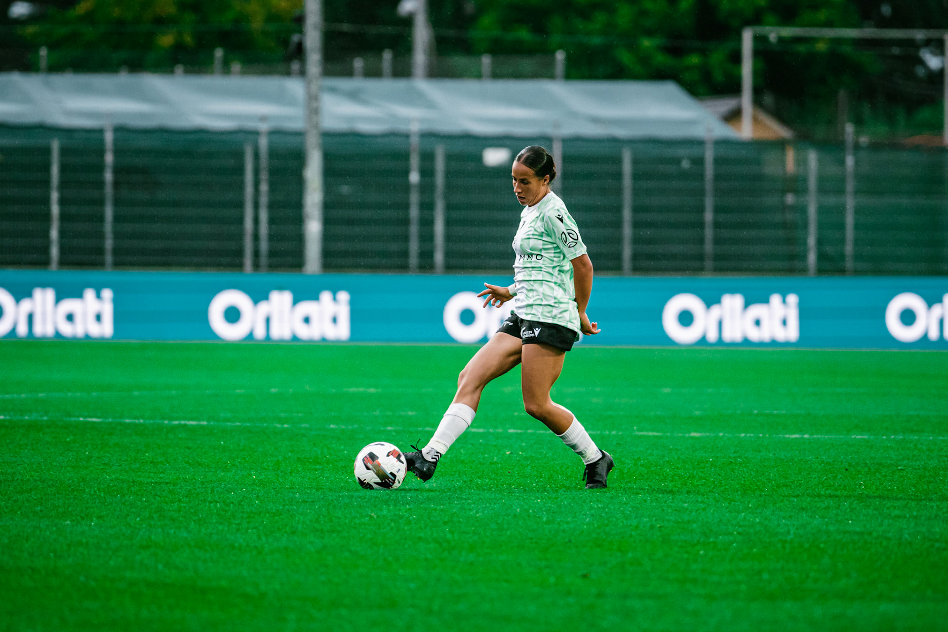 Match championnat LNB féminine opposant Yverdon Sport FC et FC Solothurn Frauen au Stade Municipal. (Christian António/LibsVisuals.com)