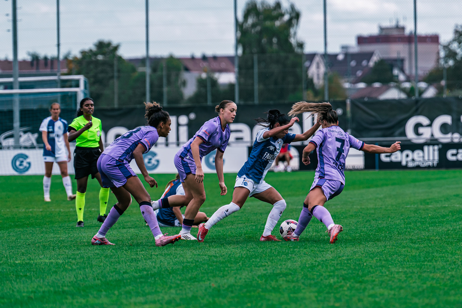 Match de l’AXA Women’s Super League opposant GC Frauenfussball et FC Basel 1893 au GC/Campus, Niederhasli (Platz 1). (Christian António/LibsVisuals.com)