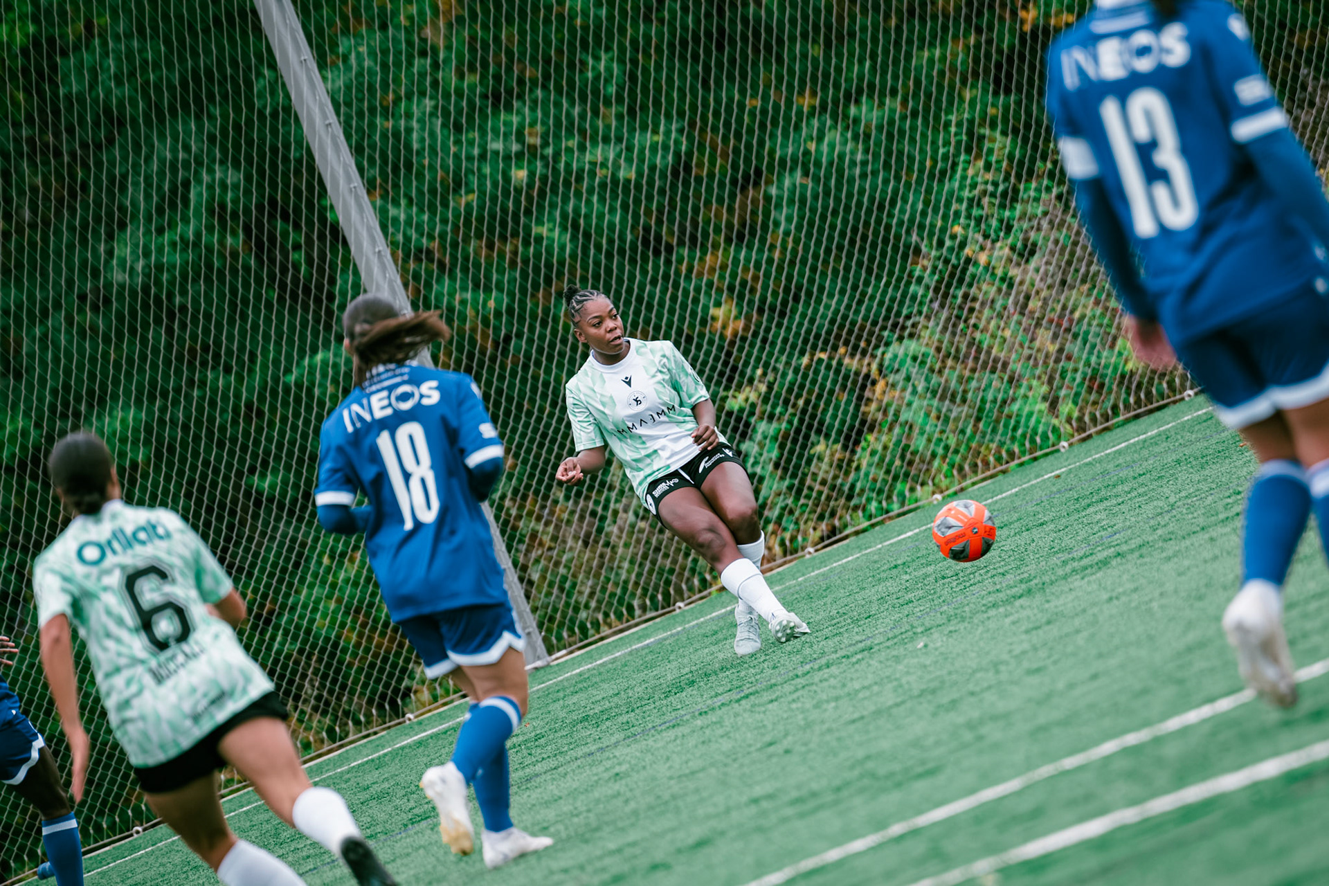 Match AXA Women’s Cup (1/16 de finale) opposant FC Lausanne-Sport et Yverdon Sport FC au Centre sportif de la Tuilière. (Christian António/LibsVisuals.com)