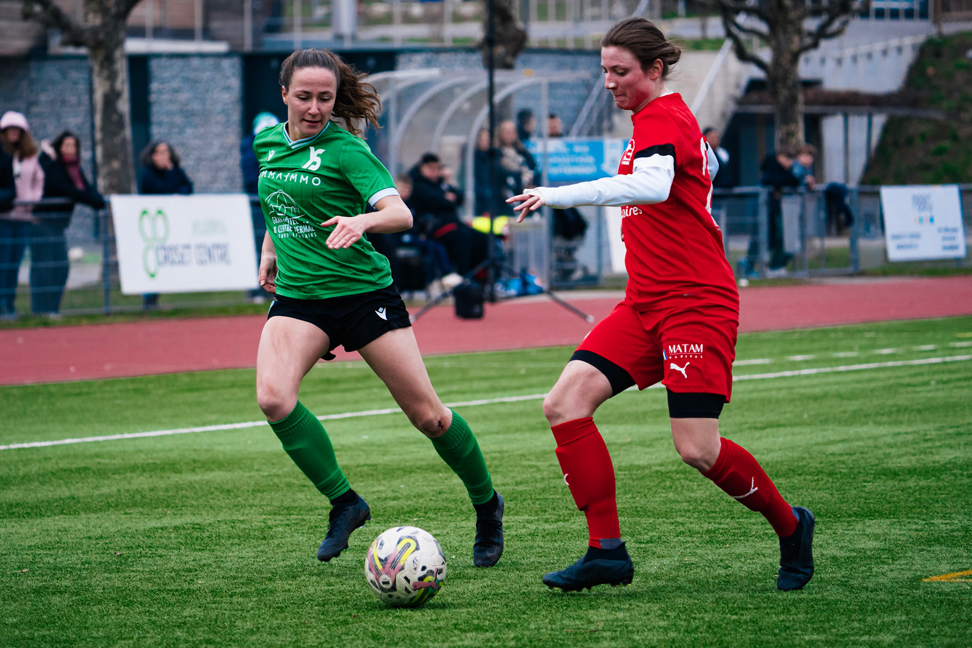 Match Amical entre FC Renens et Yverdon Sport FC au Stade sportif du Croset. (Christian António/LibsVisuals.com)