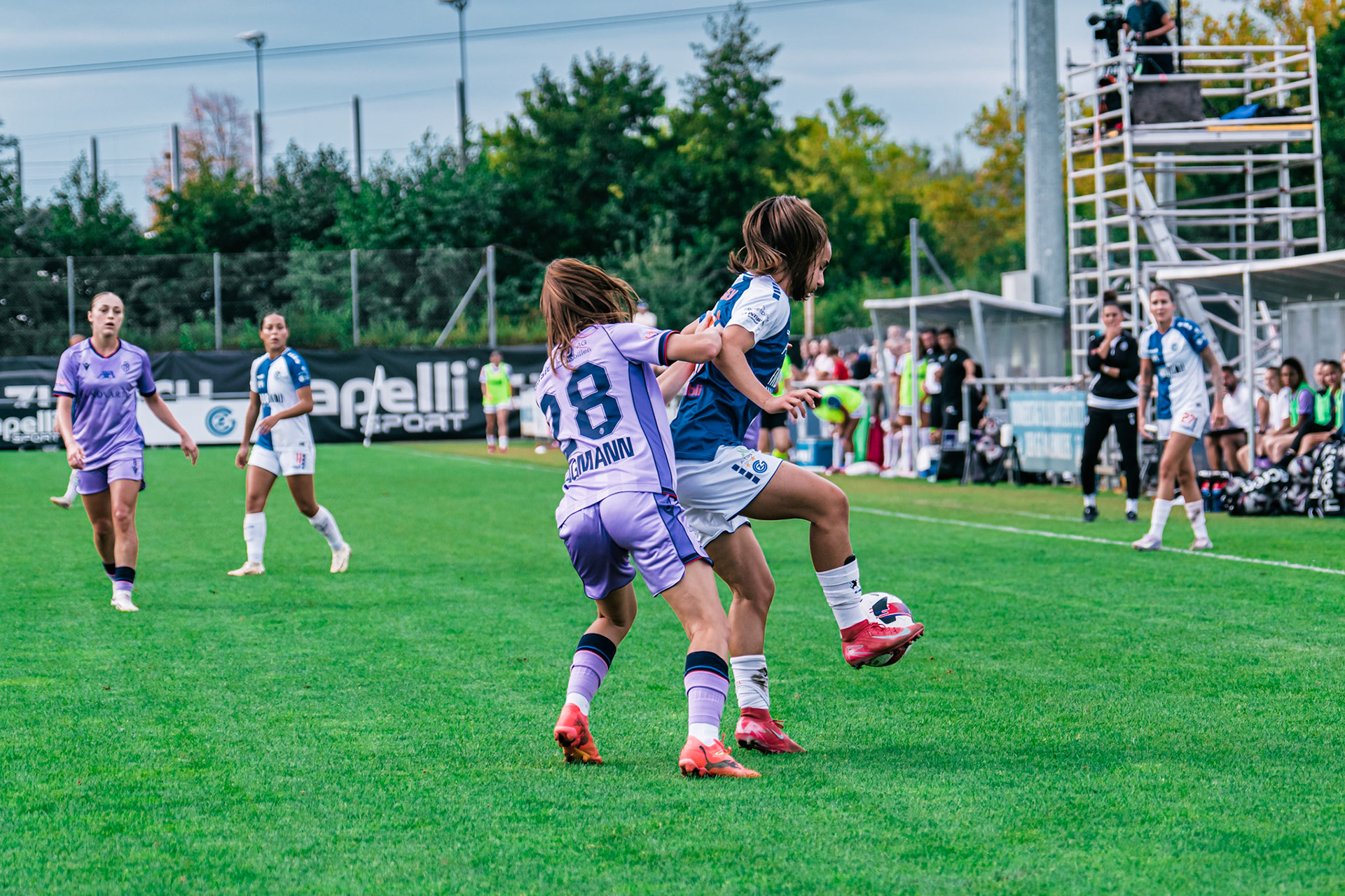 Match de l’AXA Women’s Super League opposant GC Frauenfussball et FC Basel 1893 au GC/Campus, Niederhasli (Platz 1). (Christian António/LibsVisuals.com)
