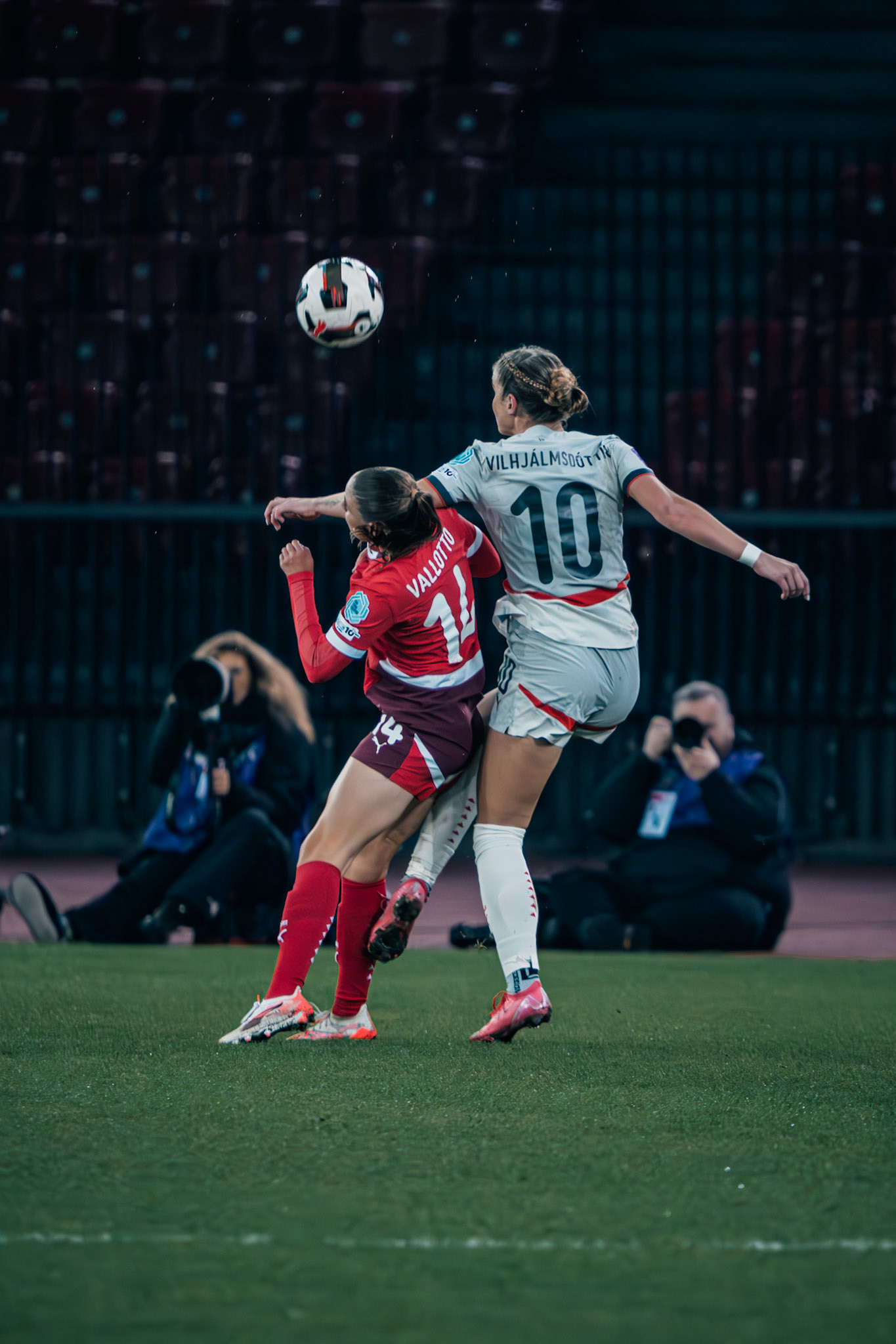 UEFA Women's Nations League Suisse - Islande au Stadion Letzigrund. (Christian António/LibsVisuals.com)