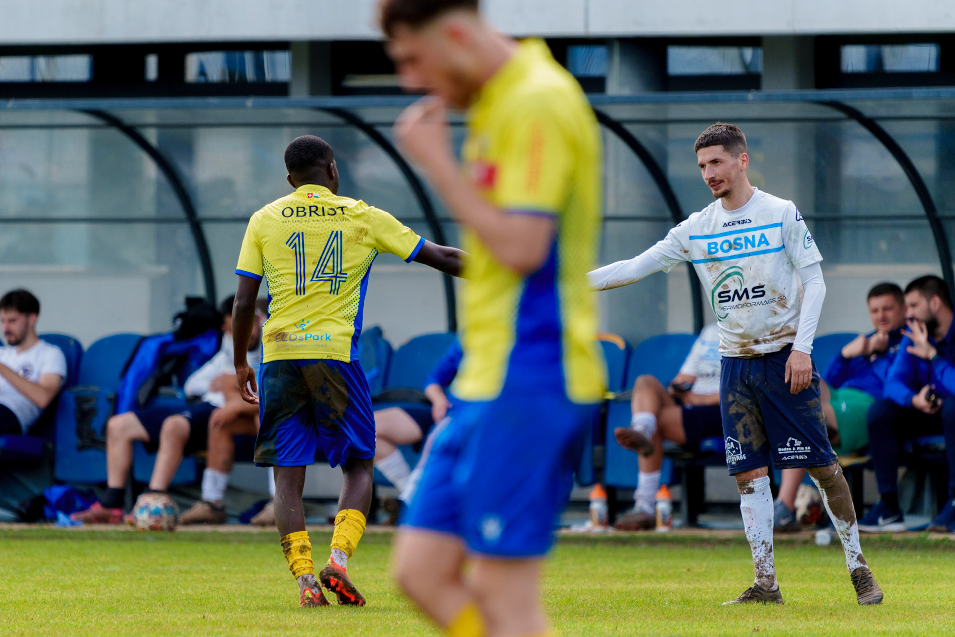 Match 2ème Ligue FC Bosna Yverdon - FC Vevey Sport II au Stade Sous-Ville à Baulmes