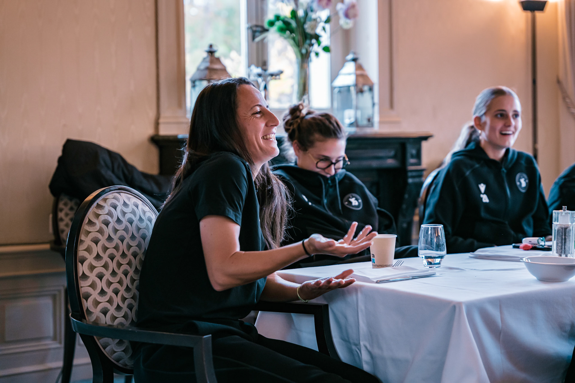 Match de championnat LNB féminine opposant Yverdon Sport FC et le FC Lugano au Stade Municipal, Yverdon-les-Bains. (Christian António / LibsVisuals.com)