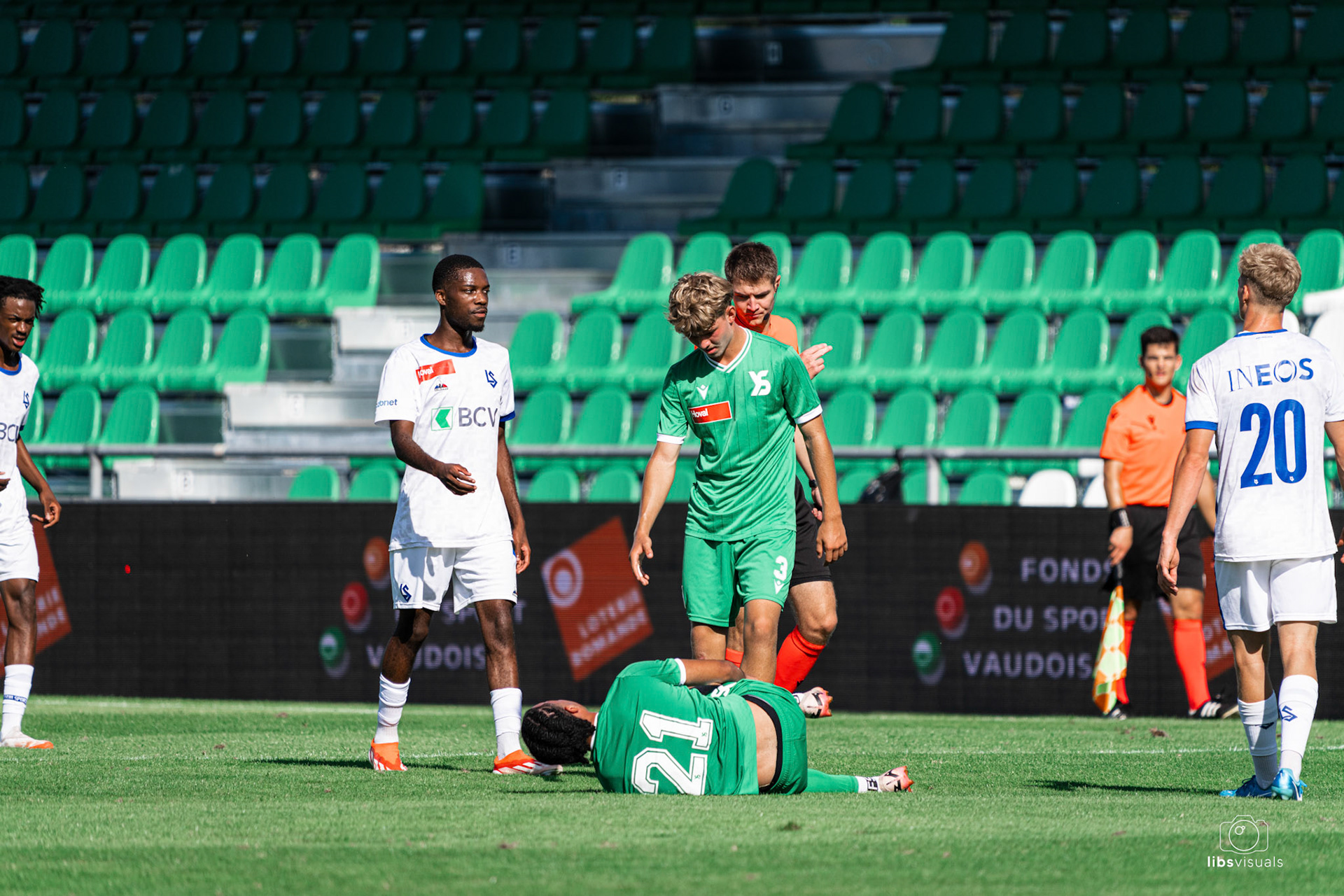 Match de 1ère Ligue Classic FC Yverdon-Sport M21 - FC Lausanne-Sport M21