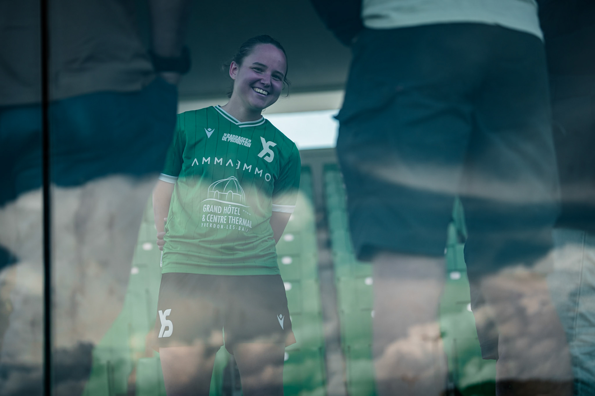 Yverdon Sport FC et FC Schlieren au Stade Municipal. (Christian António/LibsVisuals.com)