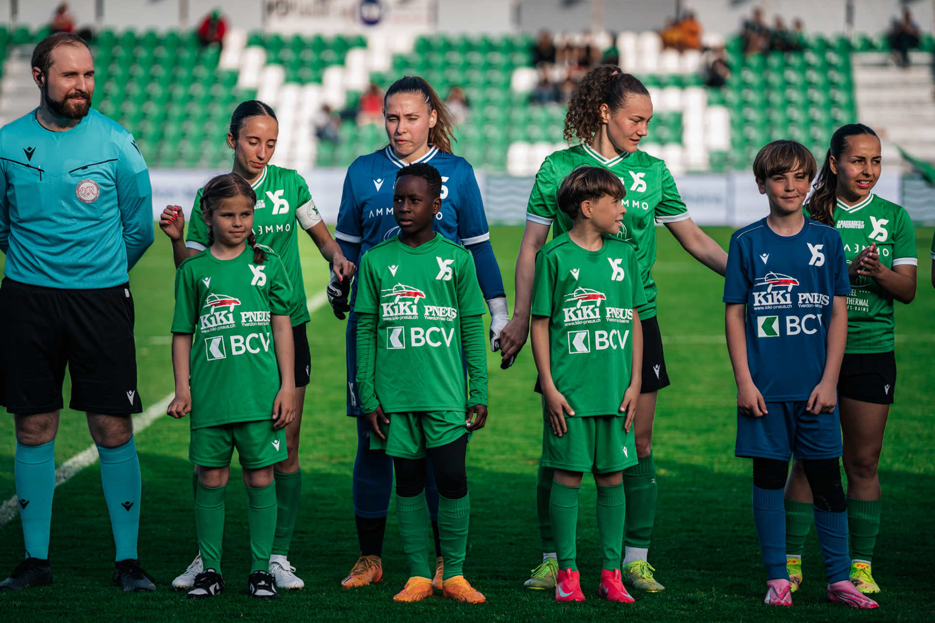 Yverdon Sport FC et FC Rapperswil-Jona au Stade Municipal. (Christian António/LibsVisuals.com)