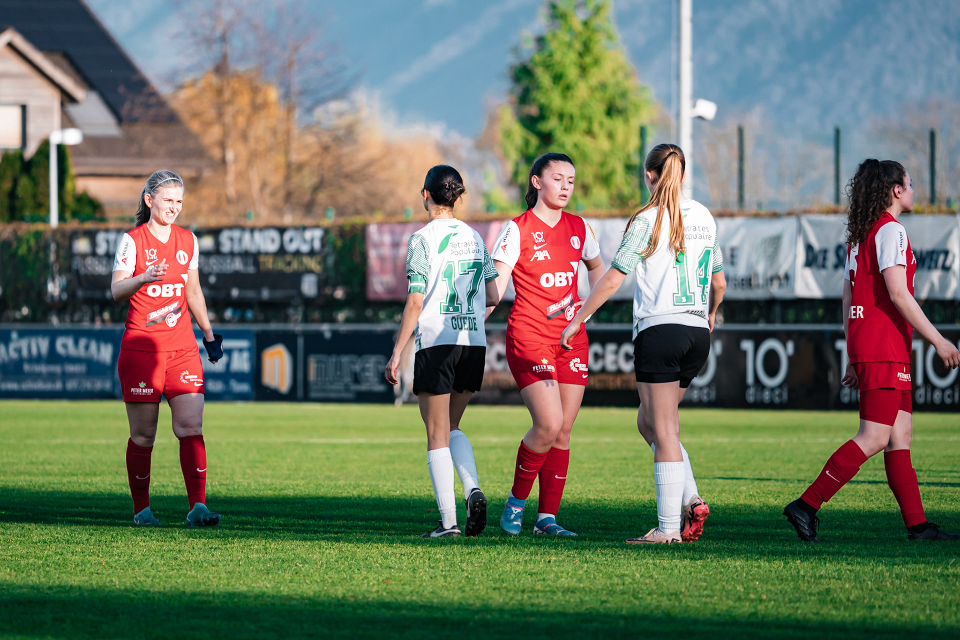 Women’s Super League / tour de promotion/relégation FC Rapperswil-Jona - Yverdon Sport FC au Grünfeld (Christian António/LibsVisuals.com)