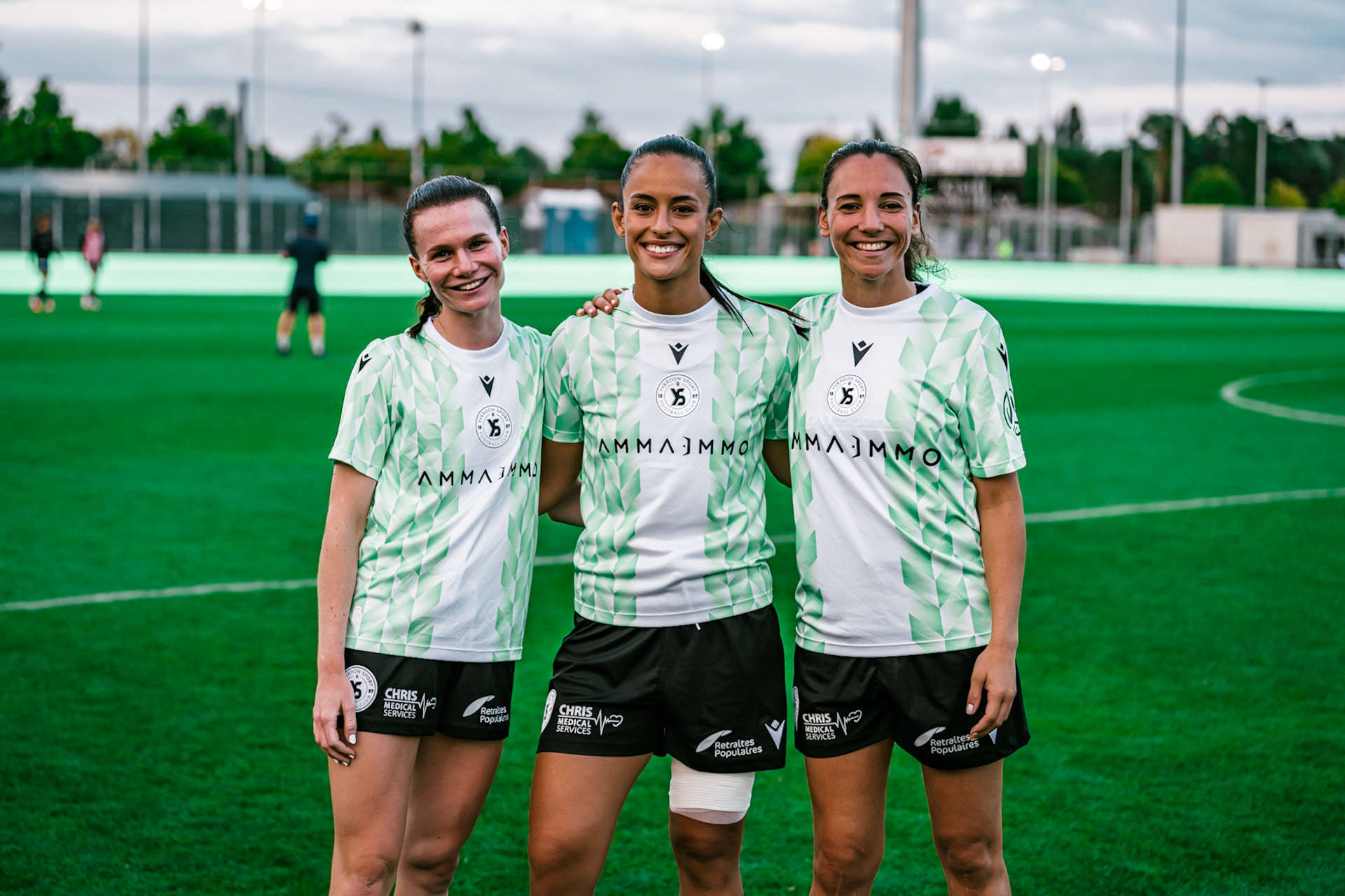 Match championnat LNB féminine opposant Yverdon Sport FC et FC Schlieren au Stade Municipal. (Christian António/LibsVisuals.com)