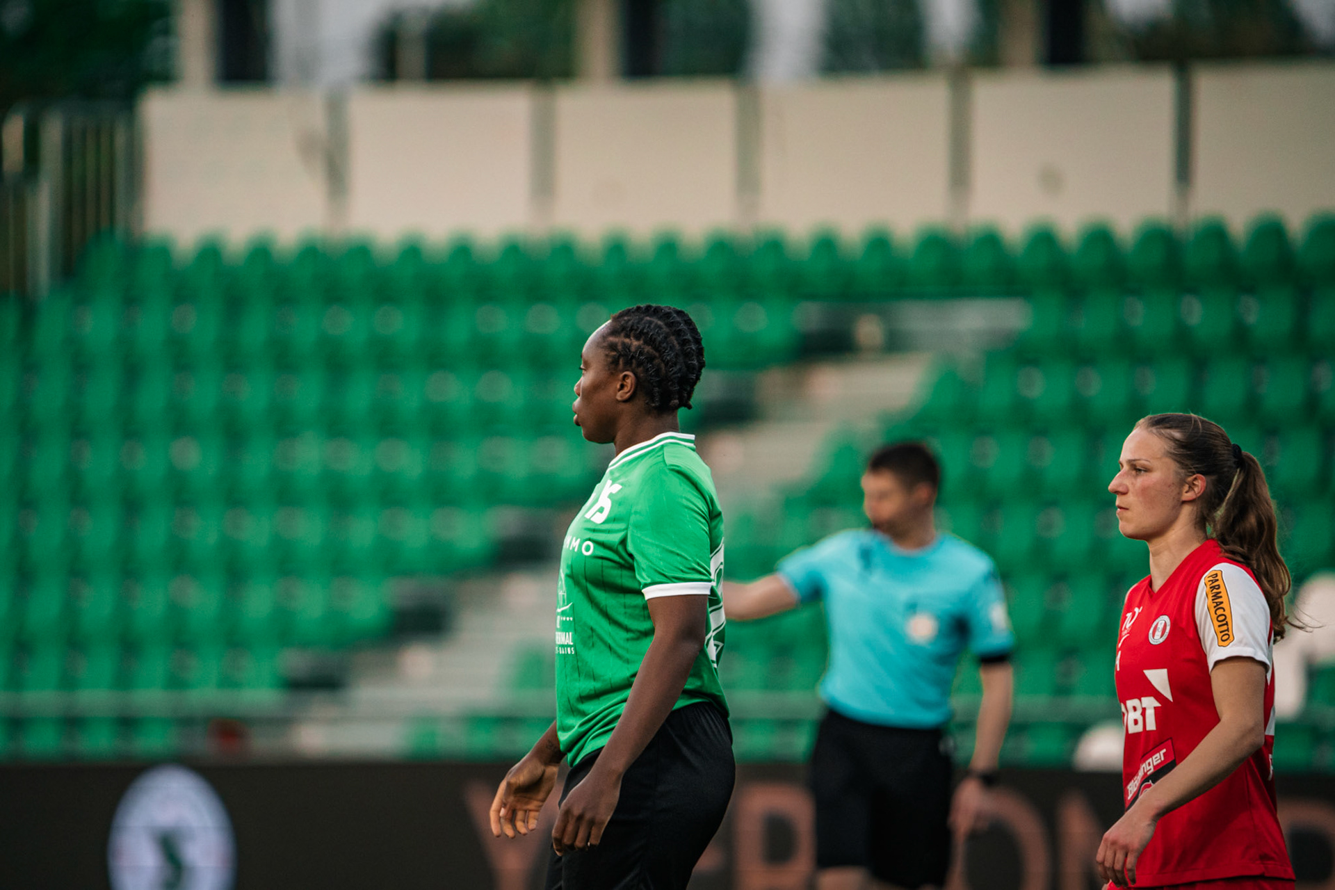 Yverdon Sport FC et FC Rapperswil-Jona au Stade Municipal. (Christian António/LibsVisuals.com)