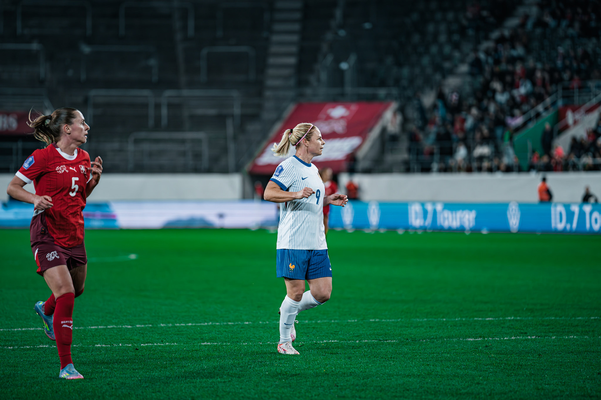 UEFA Women’s Nations League Suisse - France au Kybunpark. (Christian António/LibsVisuals.com)