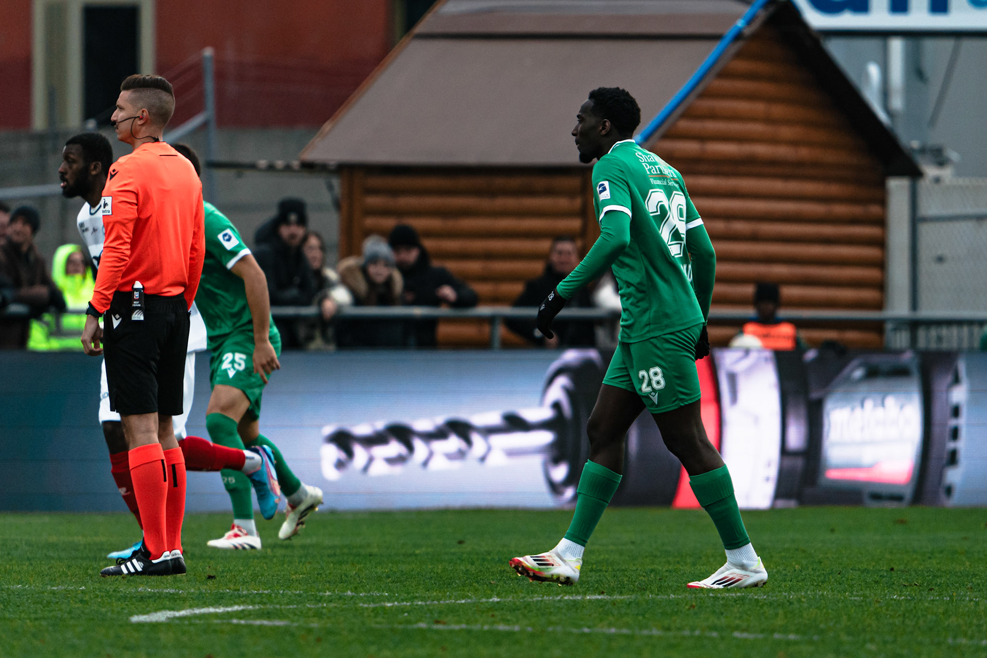 Yverdon Sport FC et FC Winterthur au Stade Municipal. (Christian António/LibsVisuals.com)