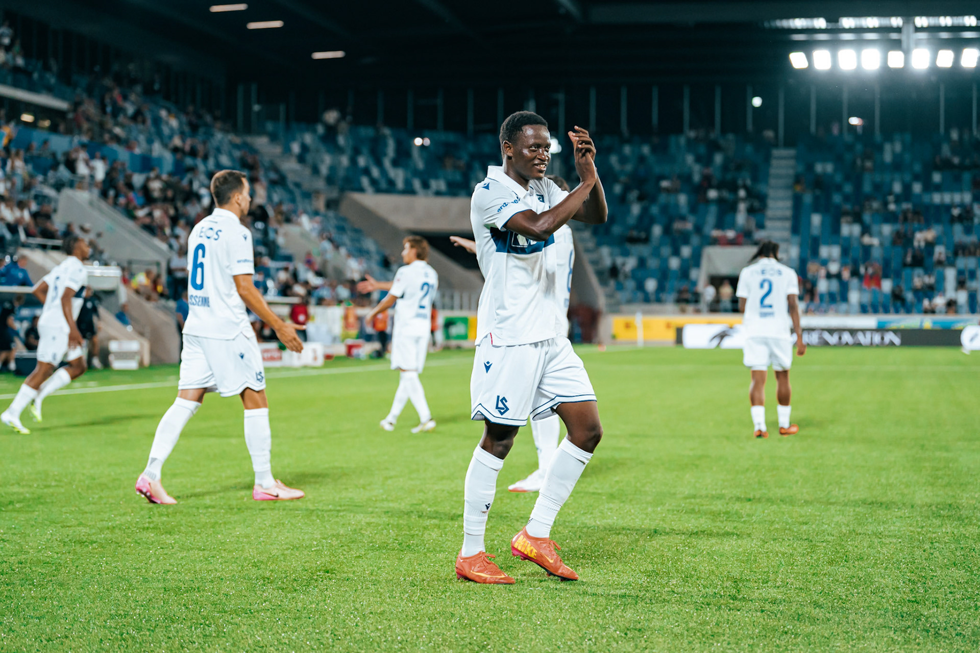 Lausanne-Sport - Vardar Skopje au Stade de la Tuilière. (Christian António/LibsVisuals.com)