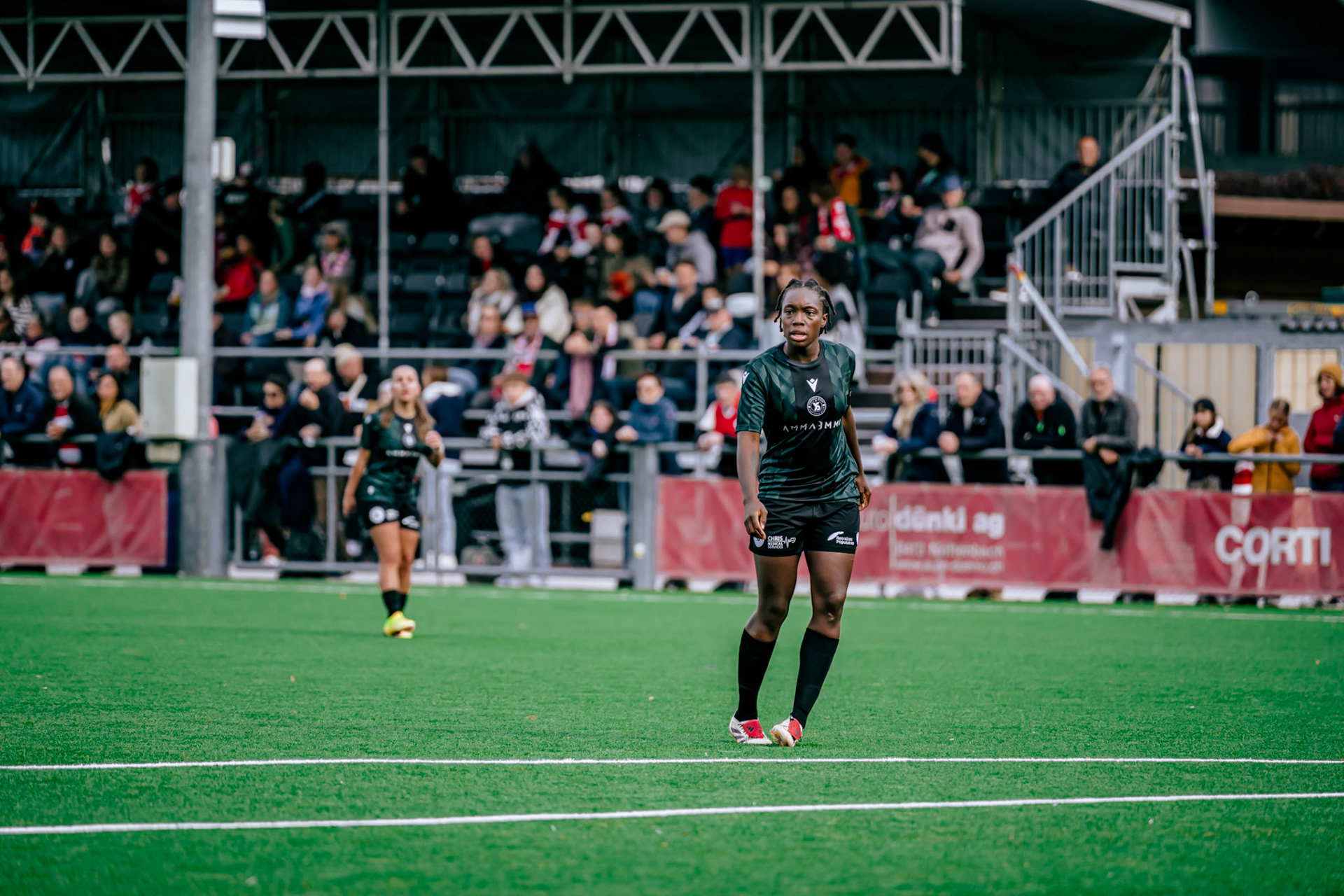 Match de championnat LNB Féminine opposant le FC Winterthur et Yverdon Sport FC au Schützenwiese, Winterthur. (Christian António/LibsVisuals.com)