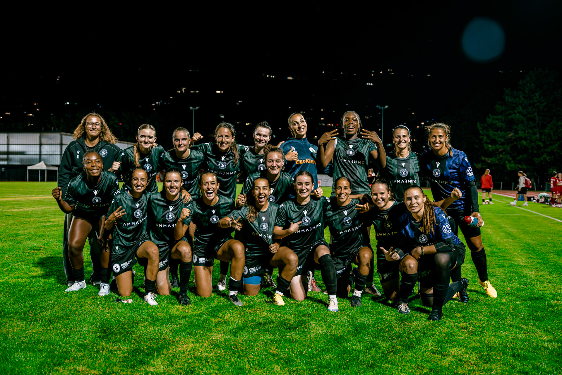 Match de championnat LNB (féminine) opposant le FC Sion Féminin à Yverdon Sport FC à l’Ancien Stand, Sion. (Christian António/LibsVisuals.com)