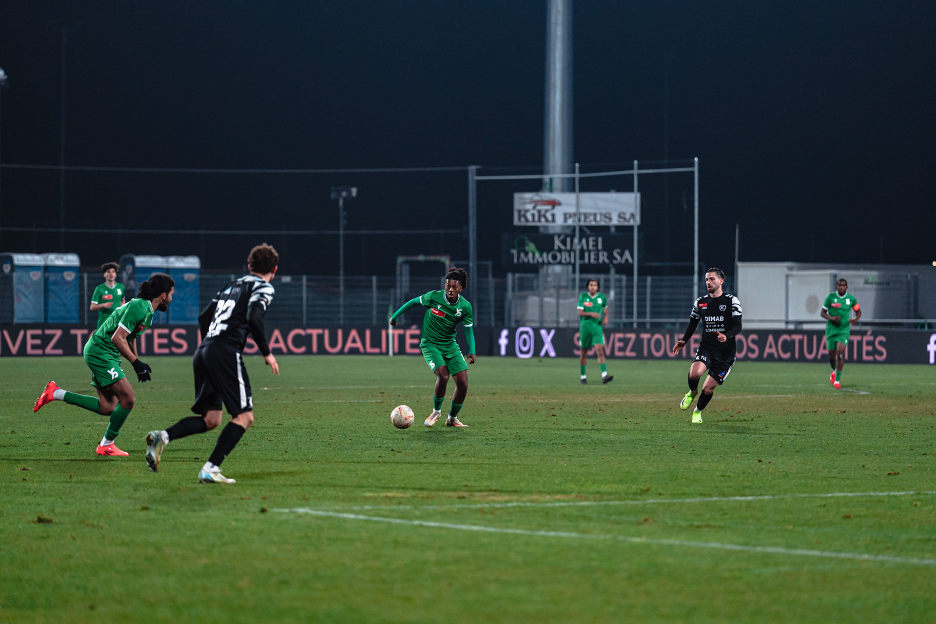 Yverdon Sport FC et Portalban-Gletterens au Stade Municipal (Christian António/LibsVisuals.com)